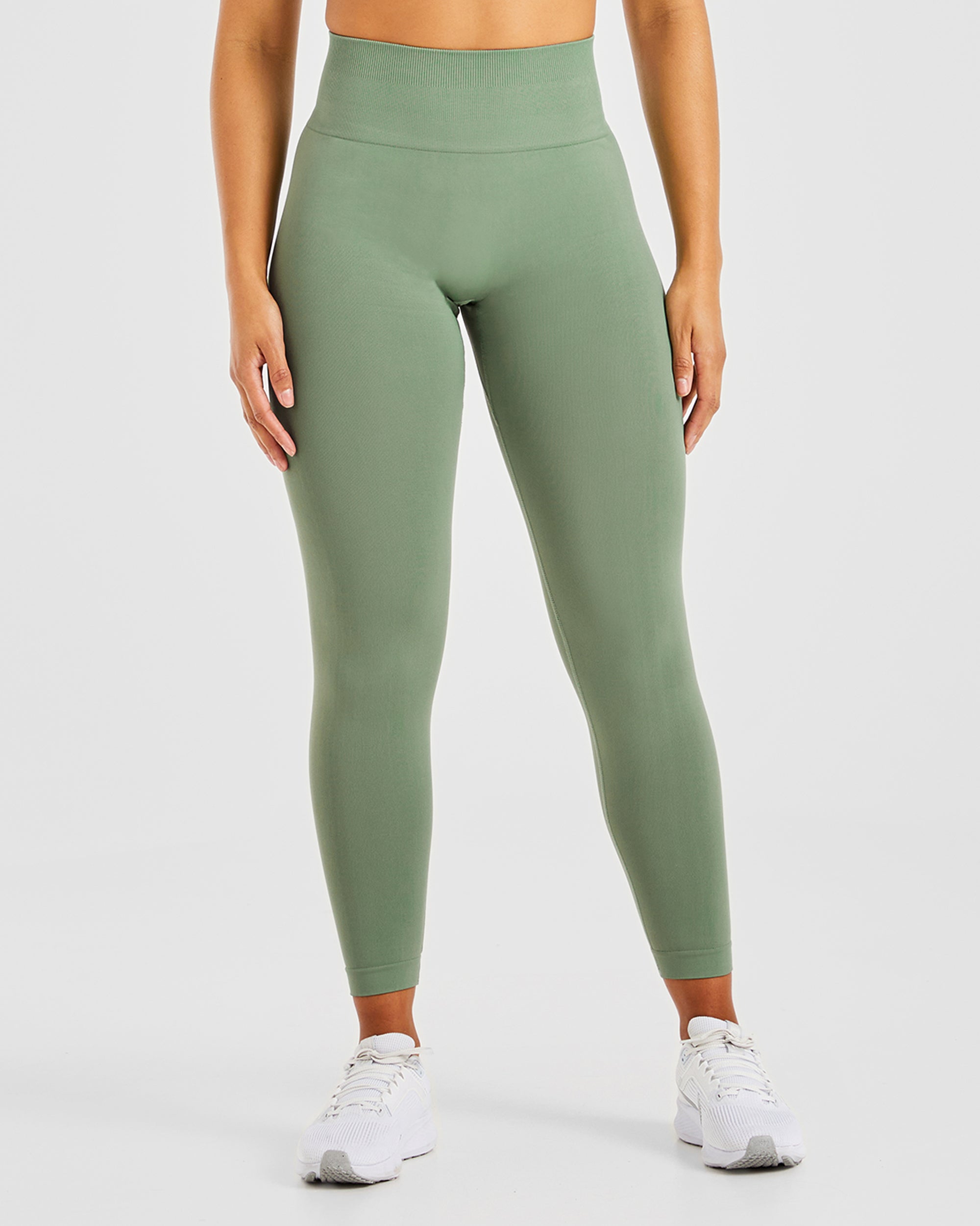 Leggings Senza Cuciture Power - Oliva