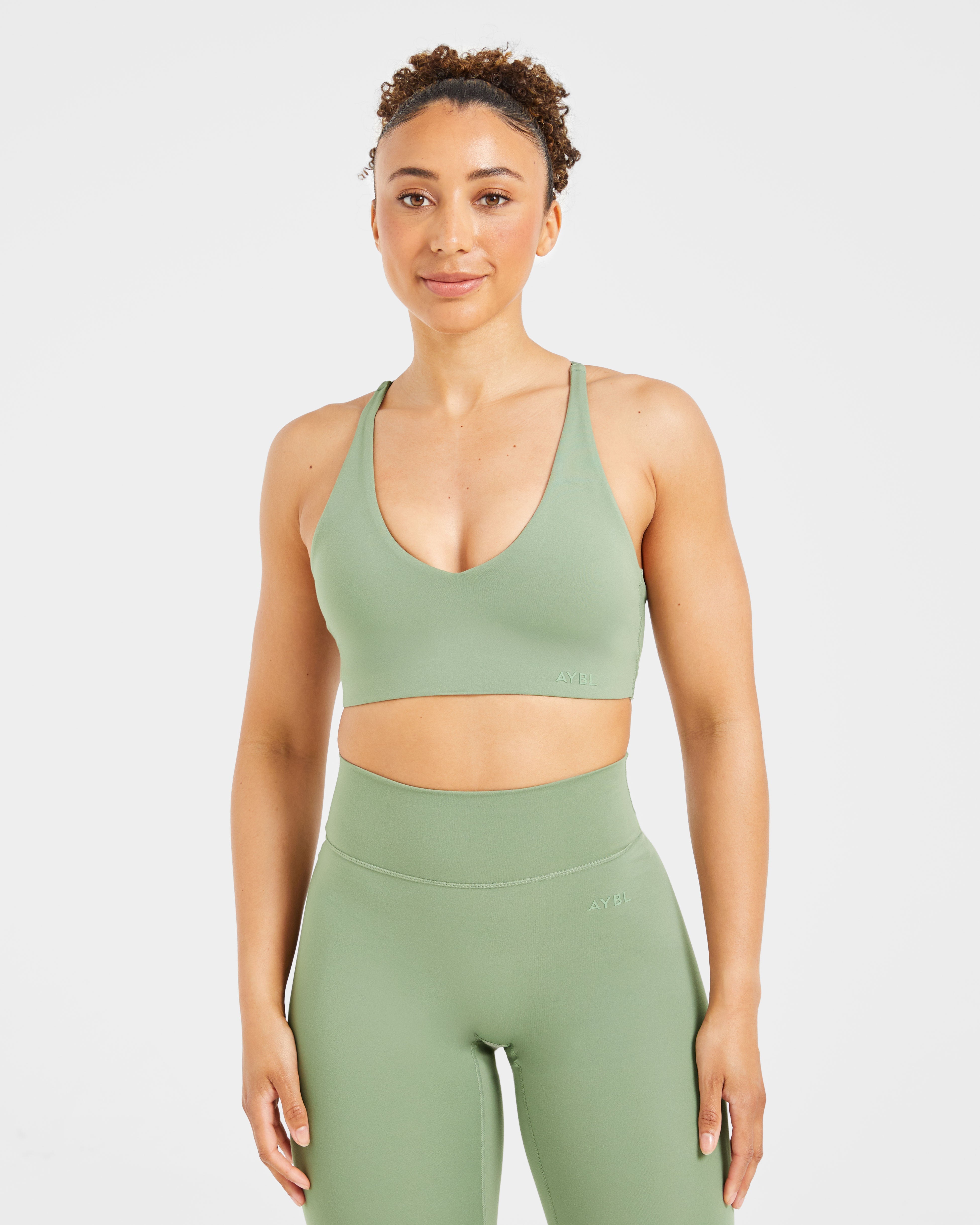 Sports Bra Fondamentale - Verde Oliva