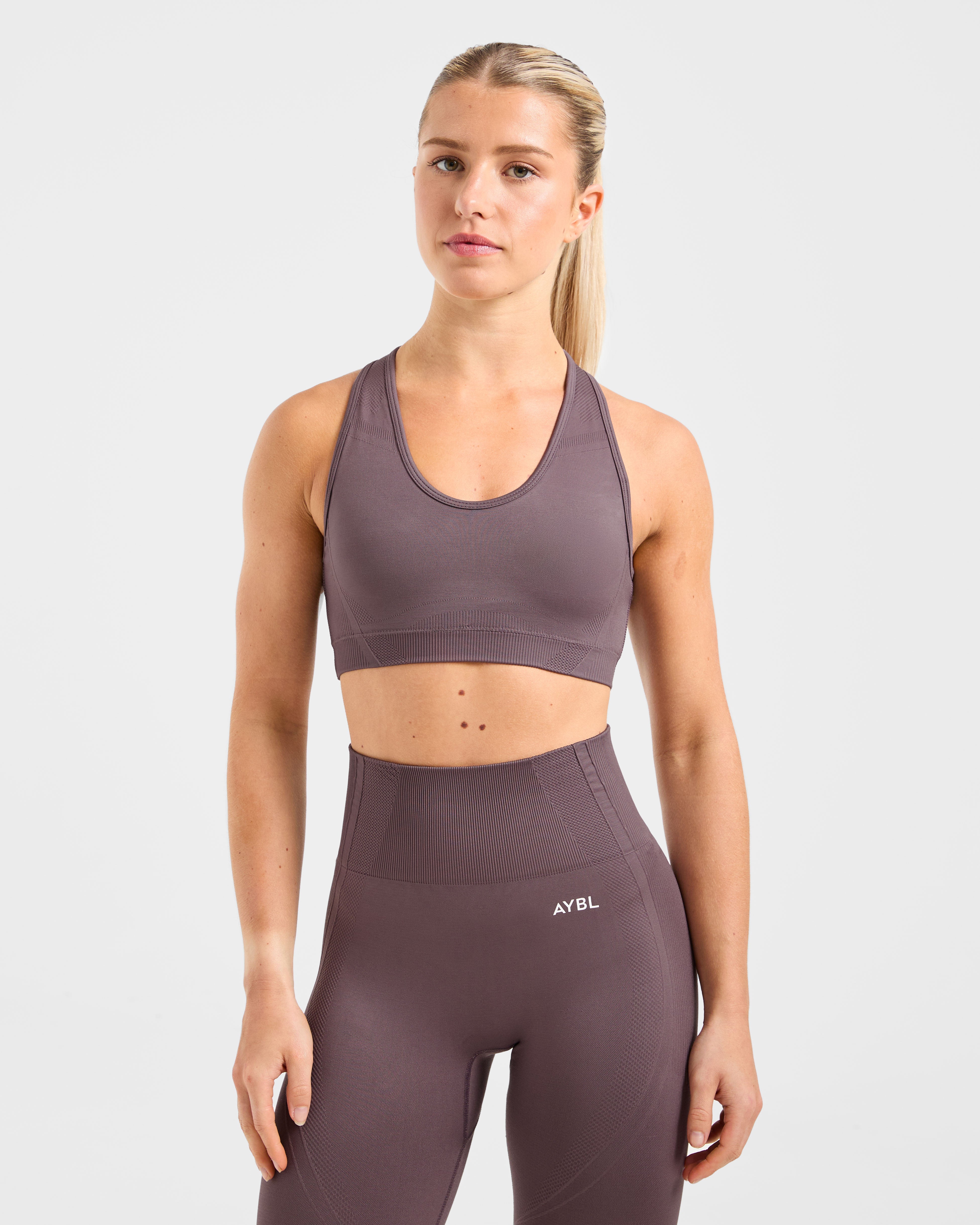 Balance V3 Sports Bra Senza Cuciture - Caffè