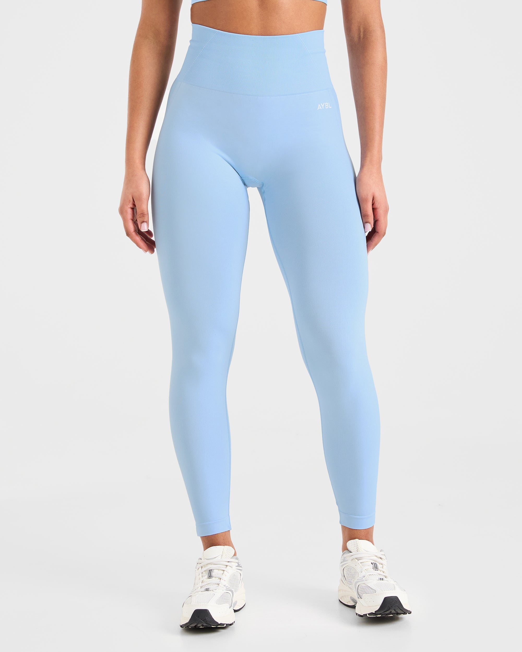 Empower Leggings Senza Cuciture - Azzurro Cielo