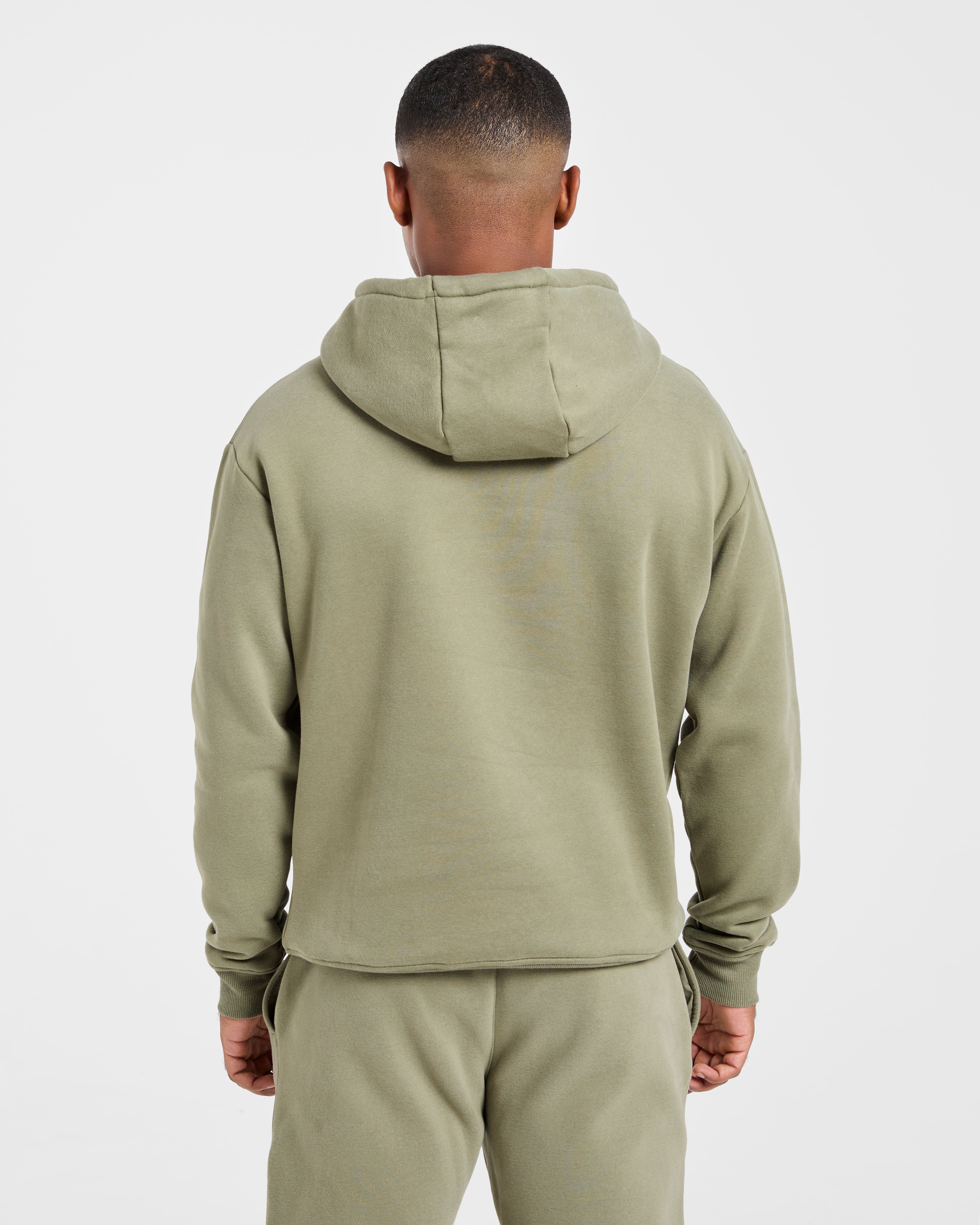Essential Hoodie - Olive Deserto