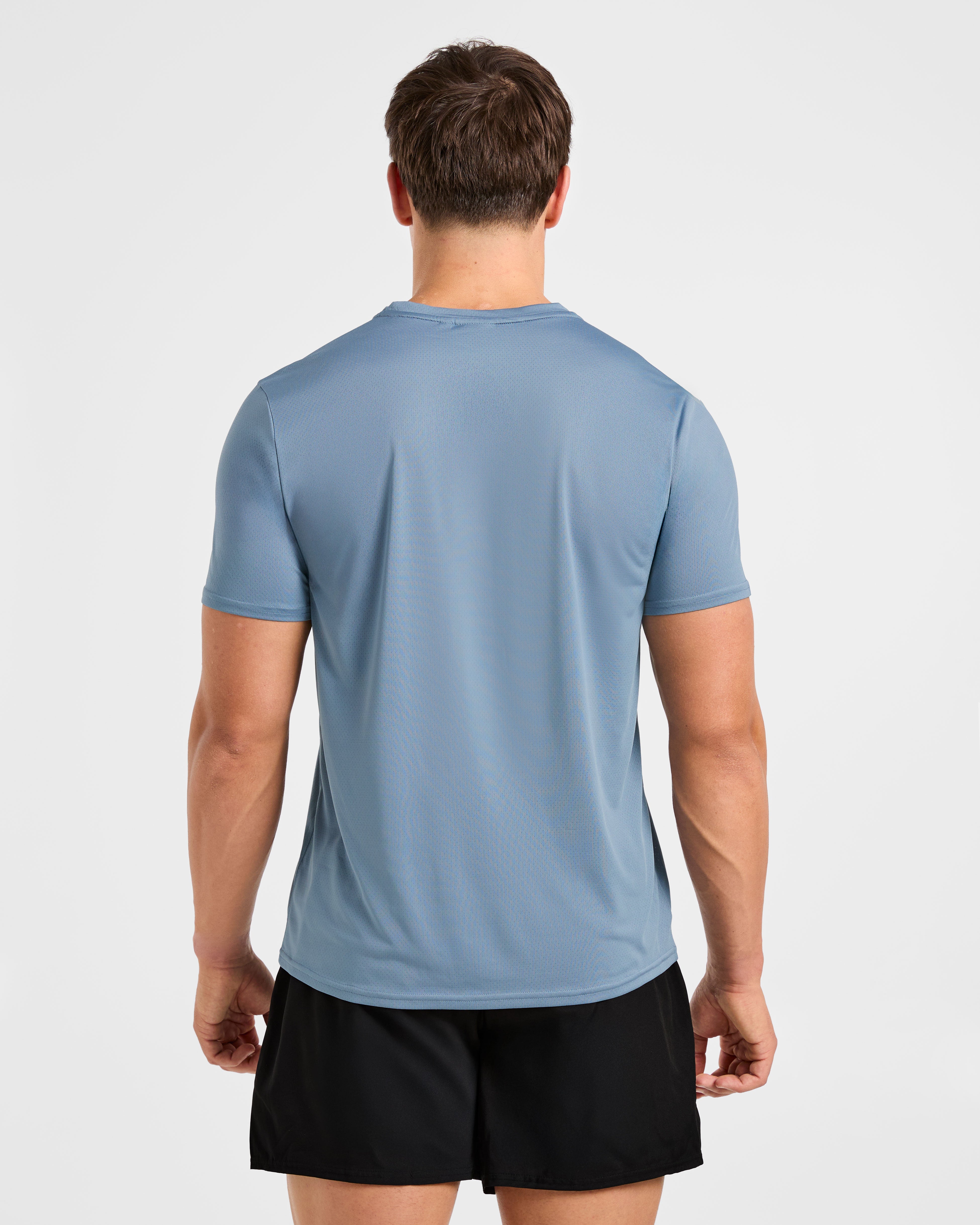 T-shirt Origin - Blu Grigio