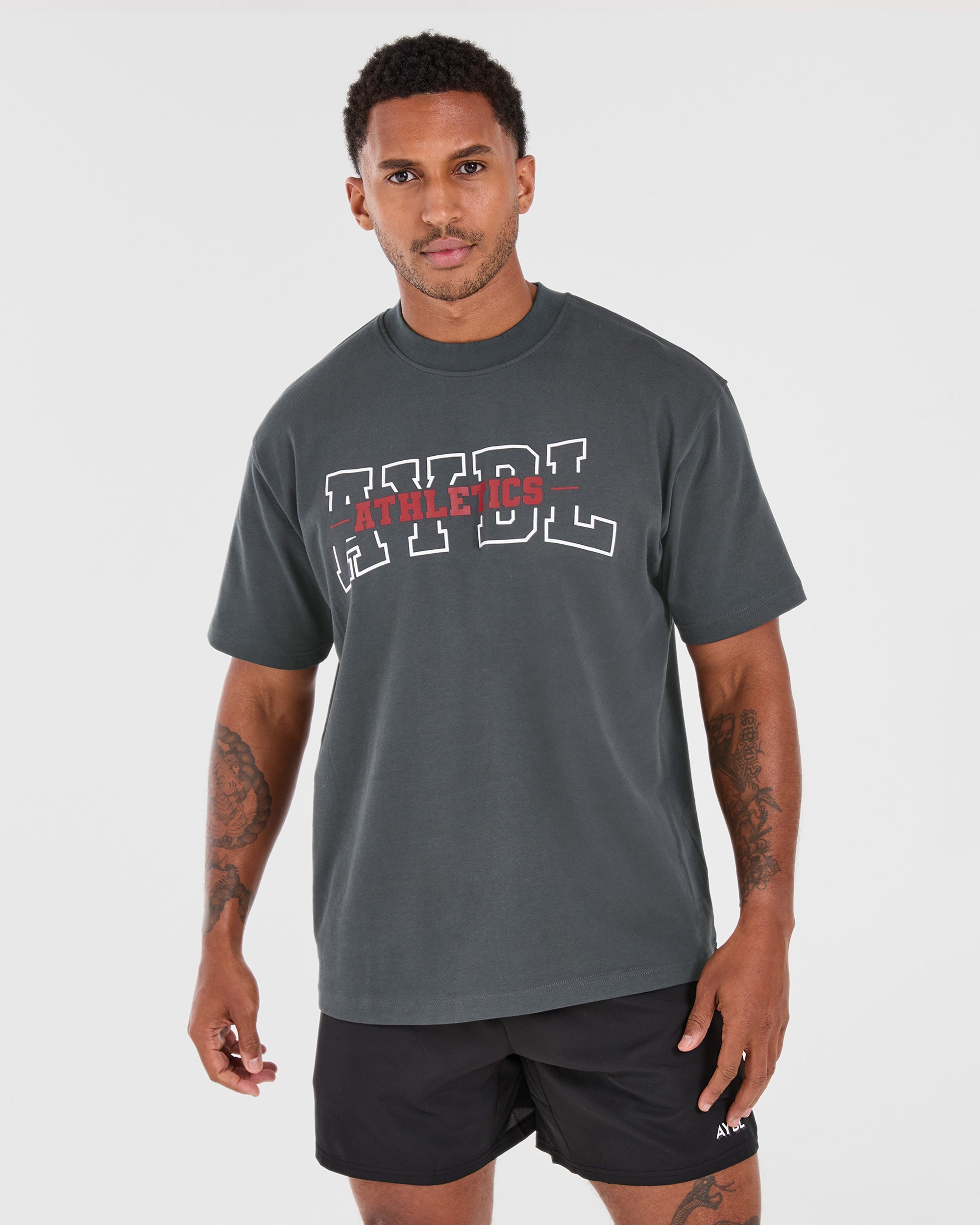 T-shirt Oversized per Atletica - Grigio