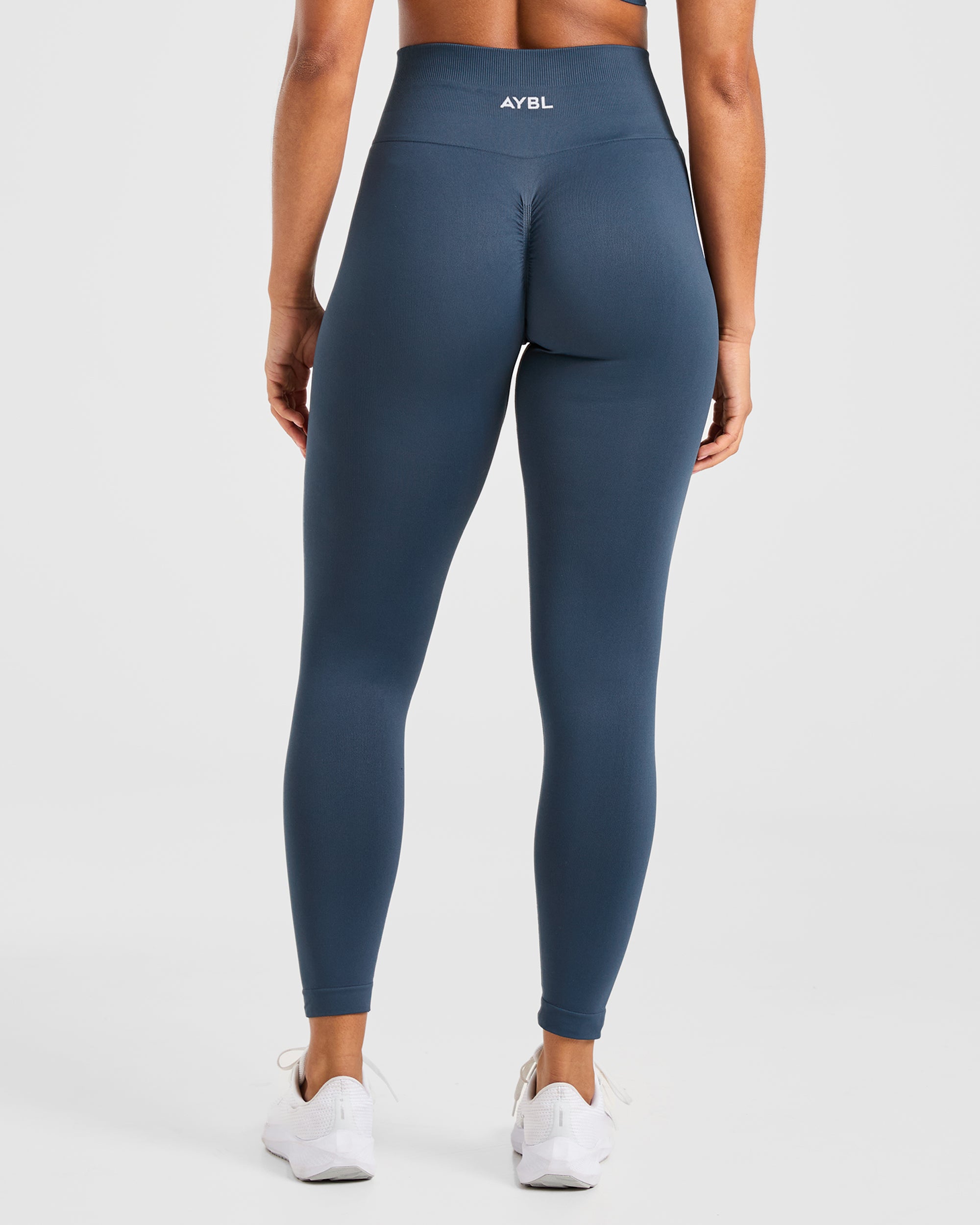 Leggings Senza Cuciture Power - Verde Oceano