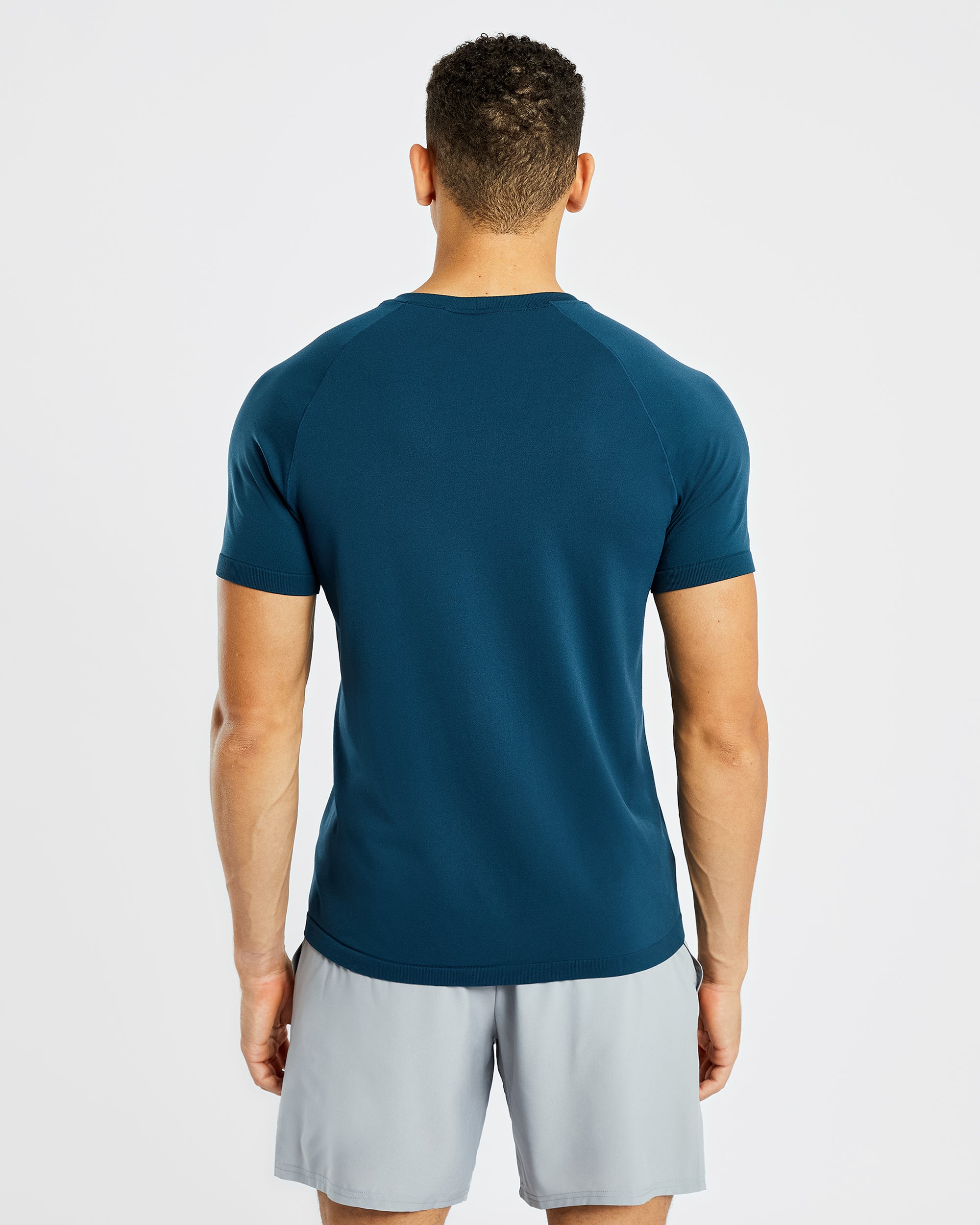 T-Shirt Senza Cuciture Ascend - Blu Marino