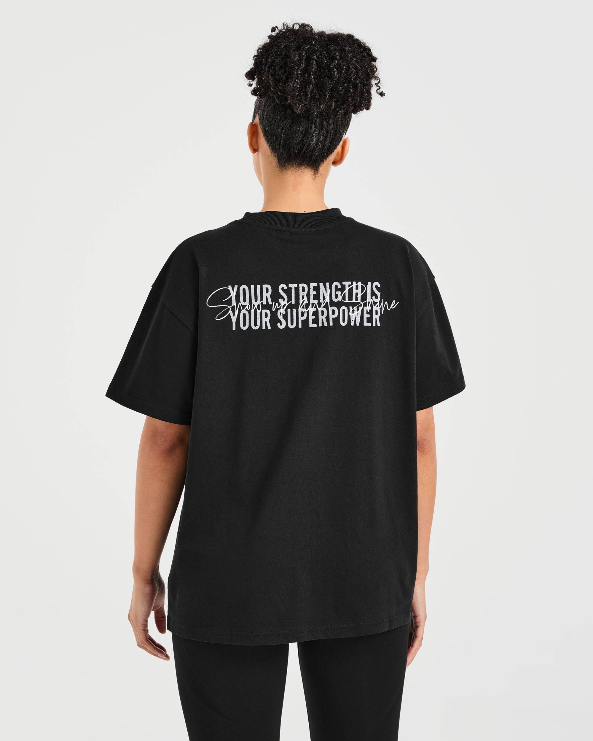 T-Shirt Oversized Show Up – Nero T-Shirt Oversized Show Up - Nero