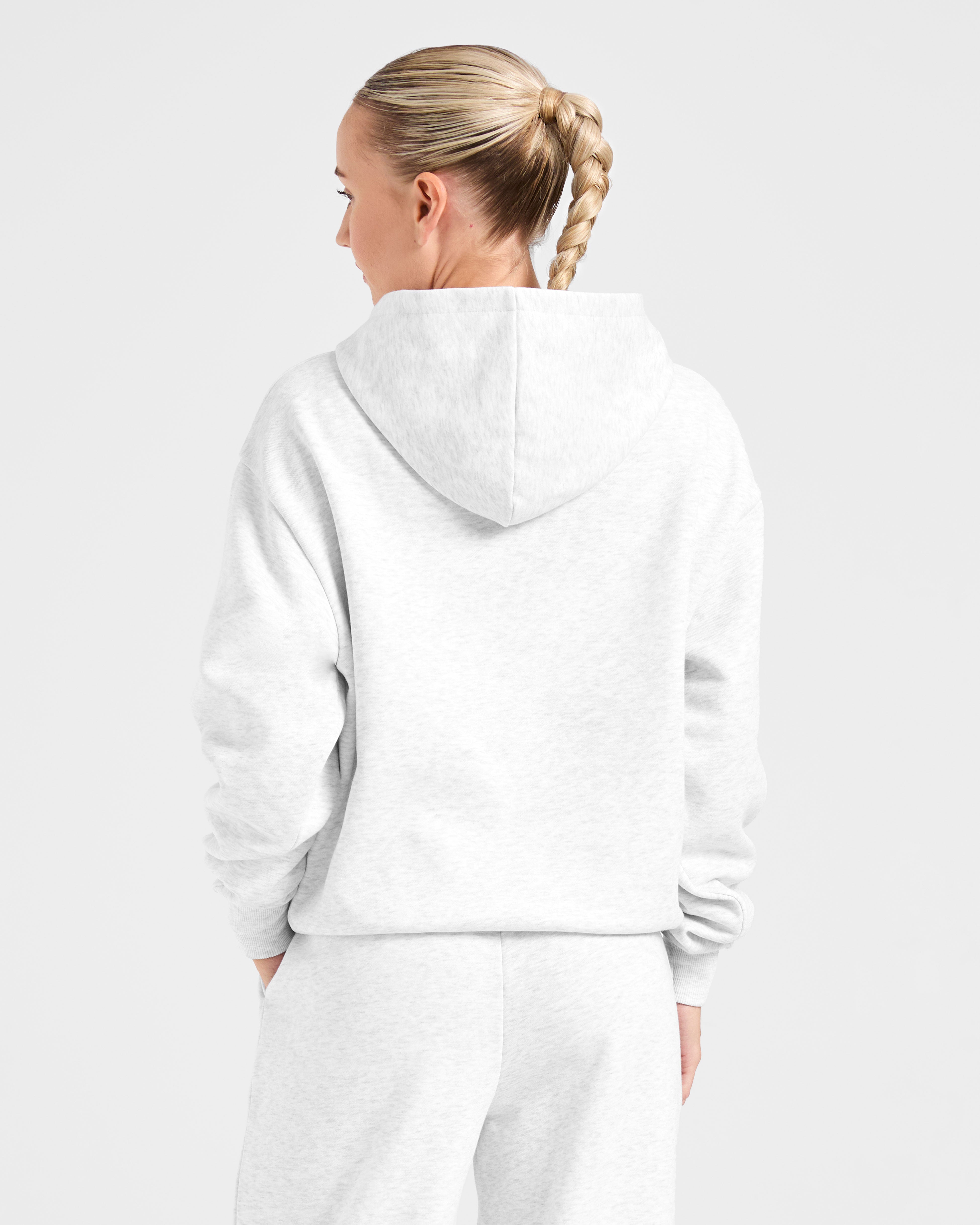 Lifestyle Hoodie Oversized - Grigio Heather