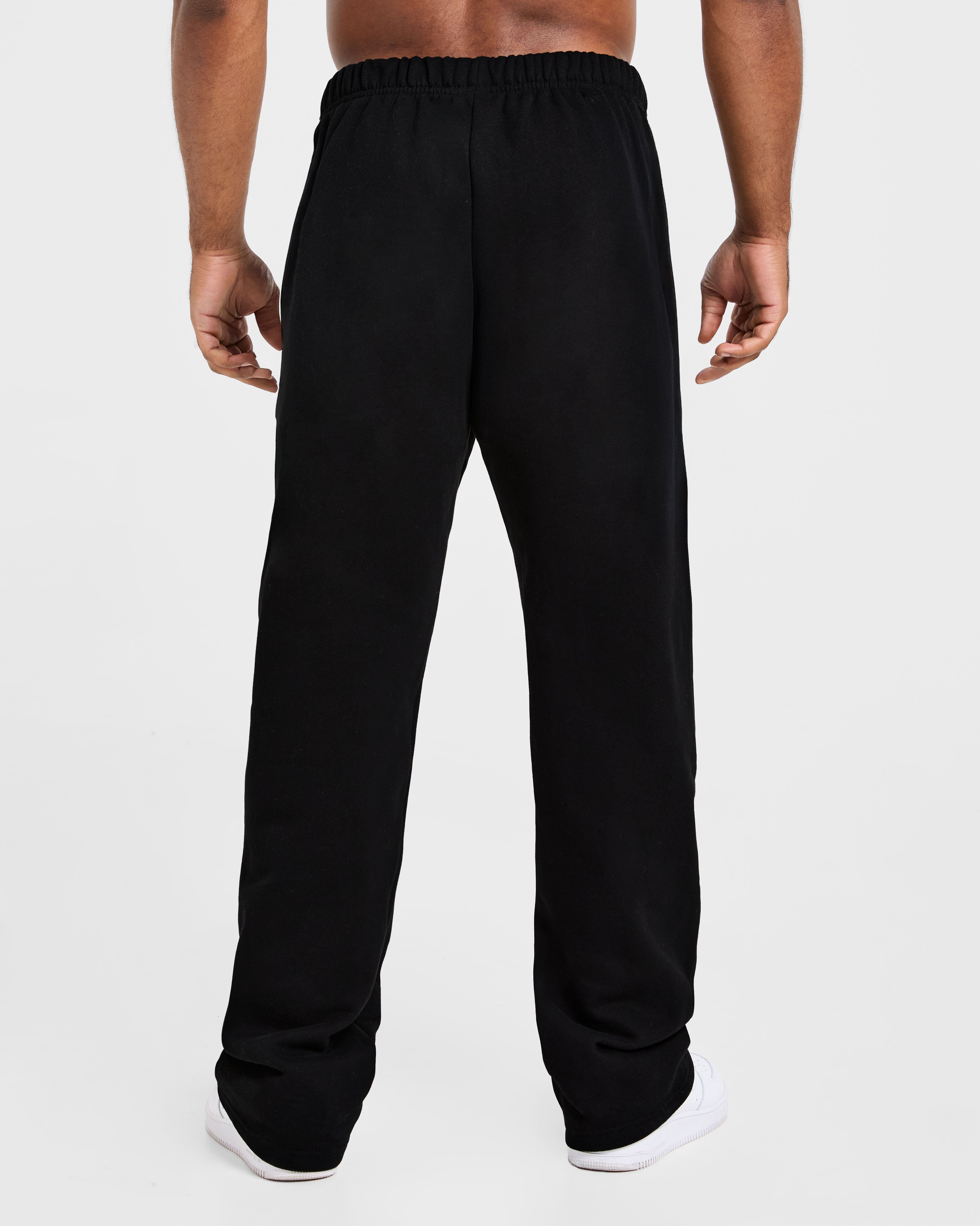 Pantaloni Jogger Oversized Dritti - Nero