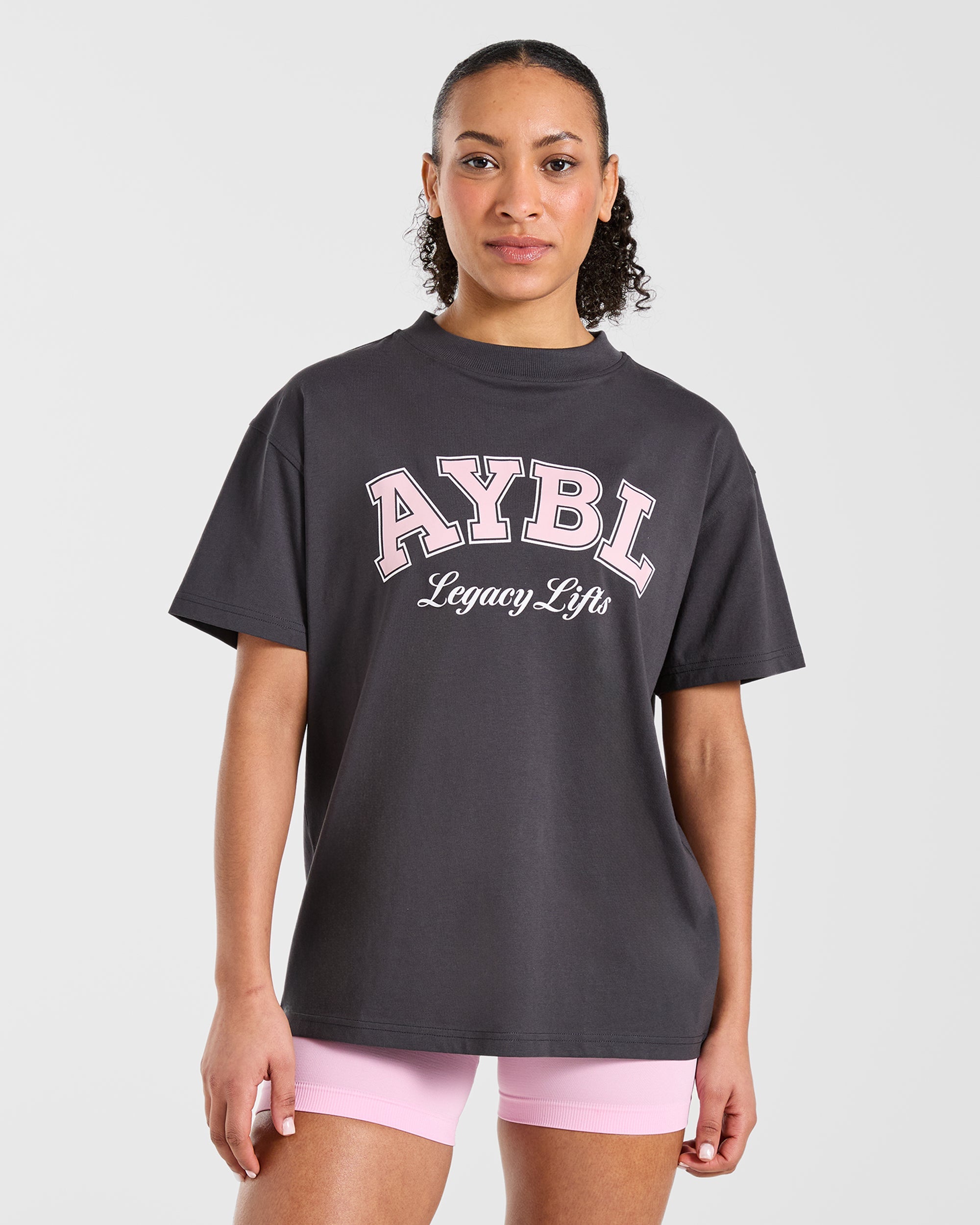 T-shirt Oversized Legacy Lifts - Grigio
