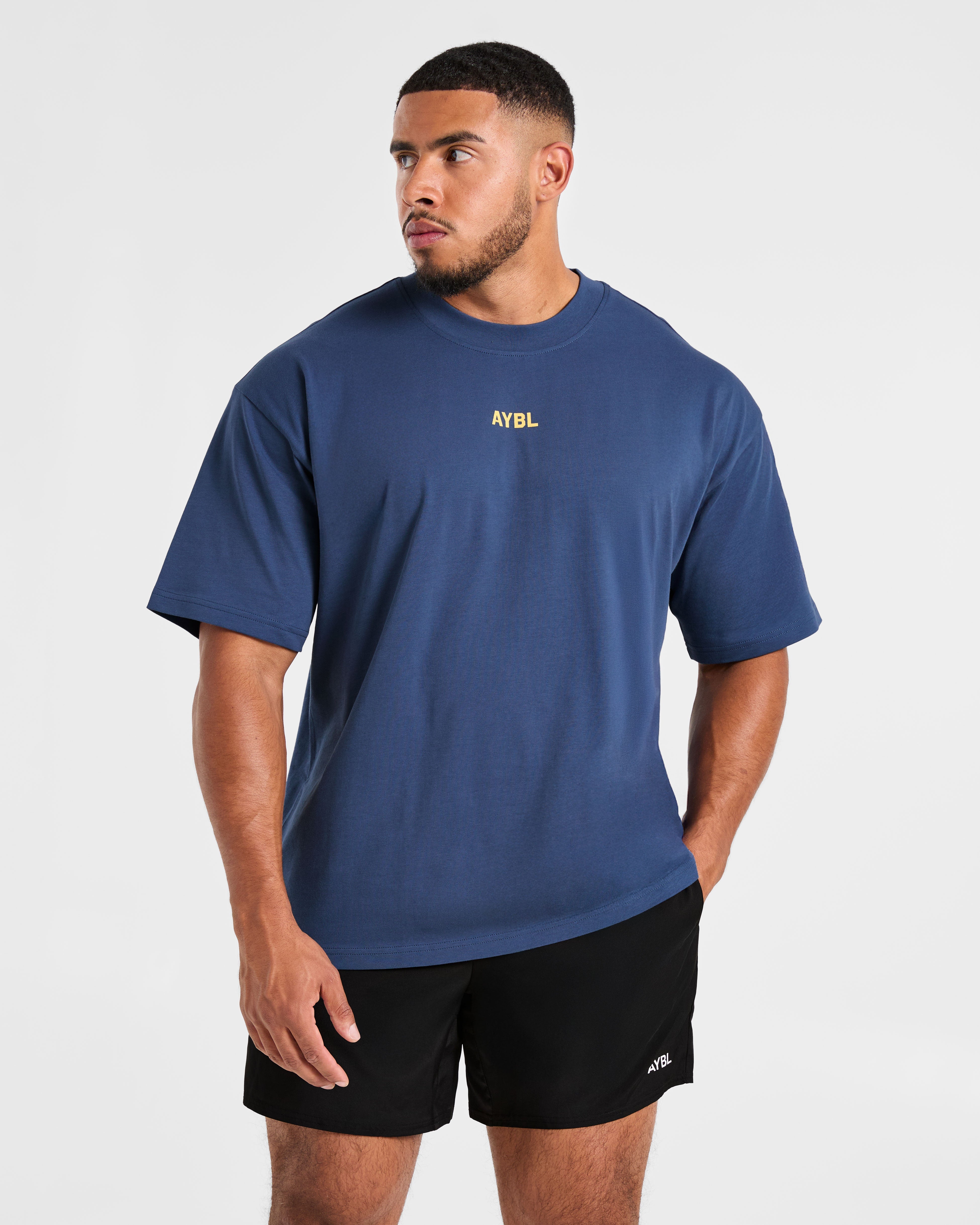 Cam Kissel x Persist T-Shirt Oversized - Navy Vintage