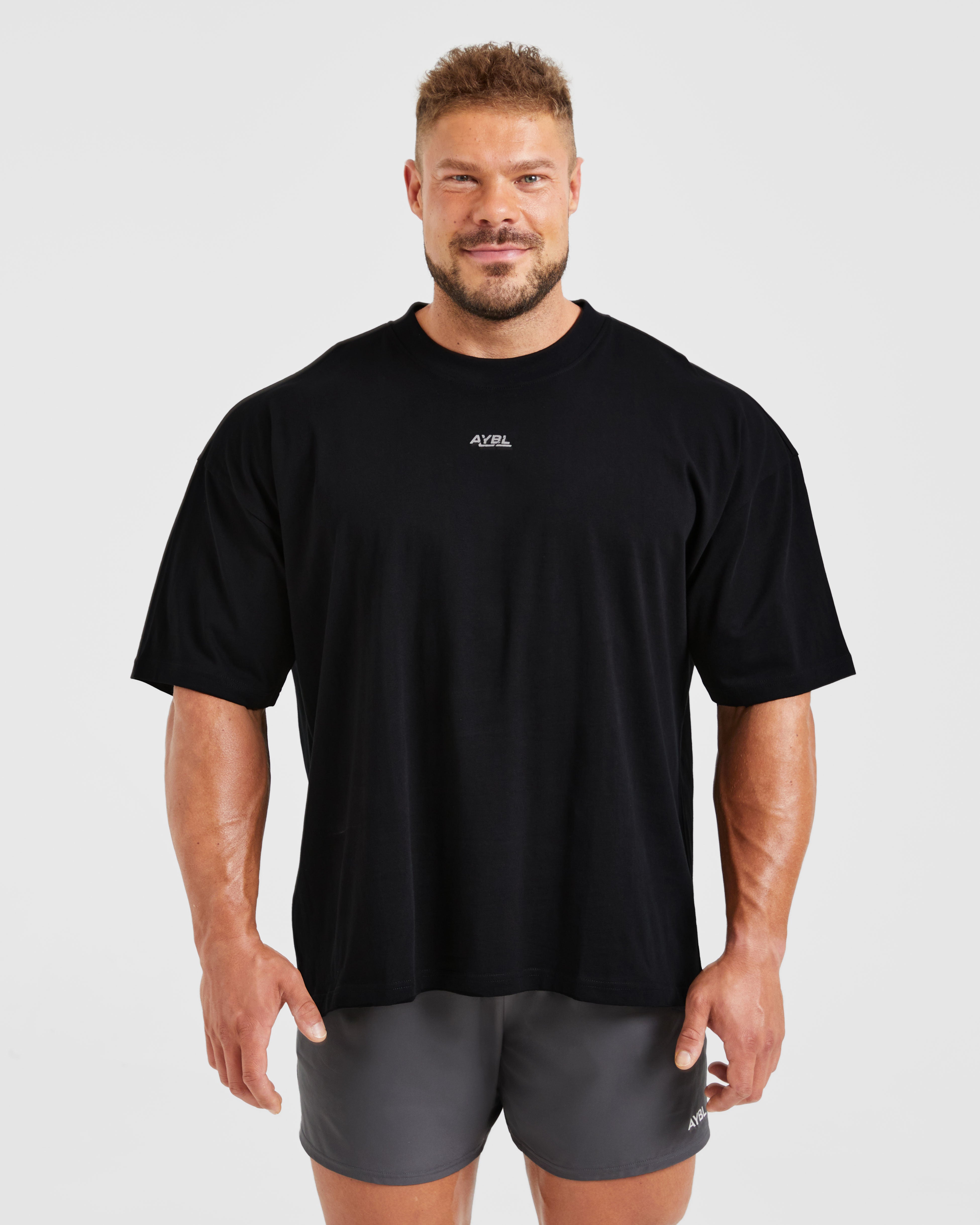 Wesley Vissers X Jacked Reacher T-Shirt Oversized - Nero