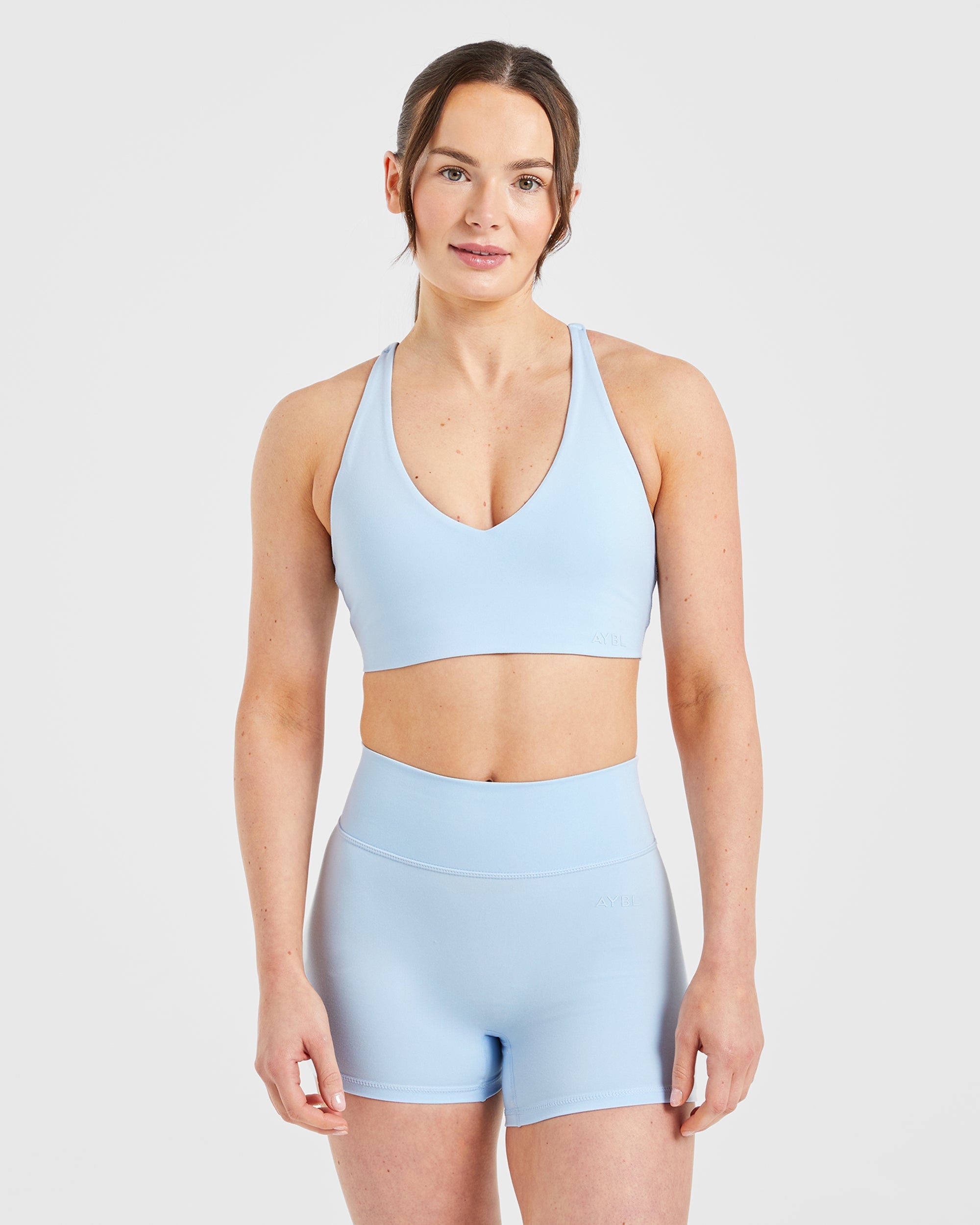 Sports Bra Staple - Blu Pastello