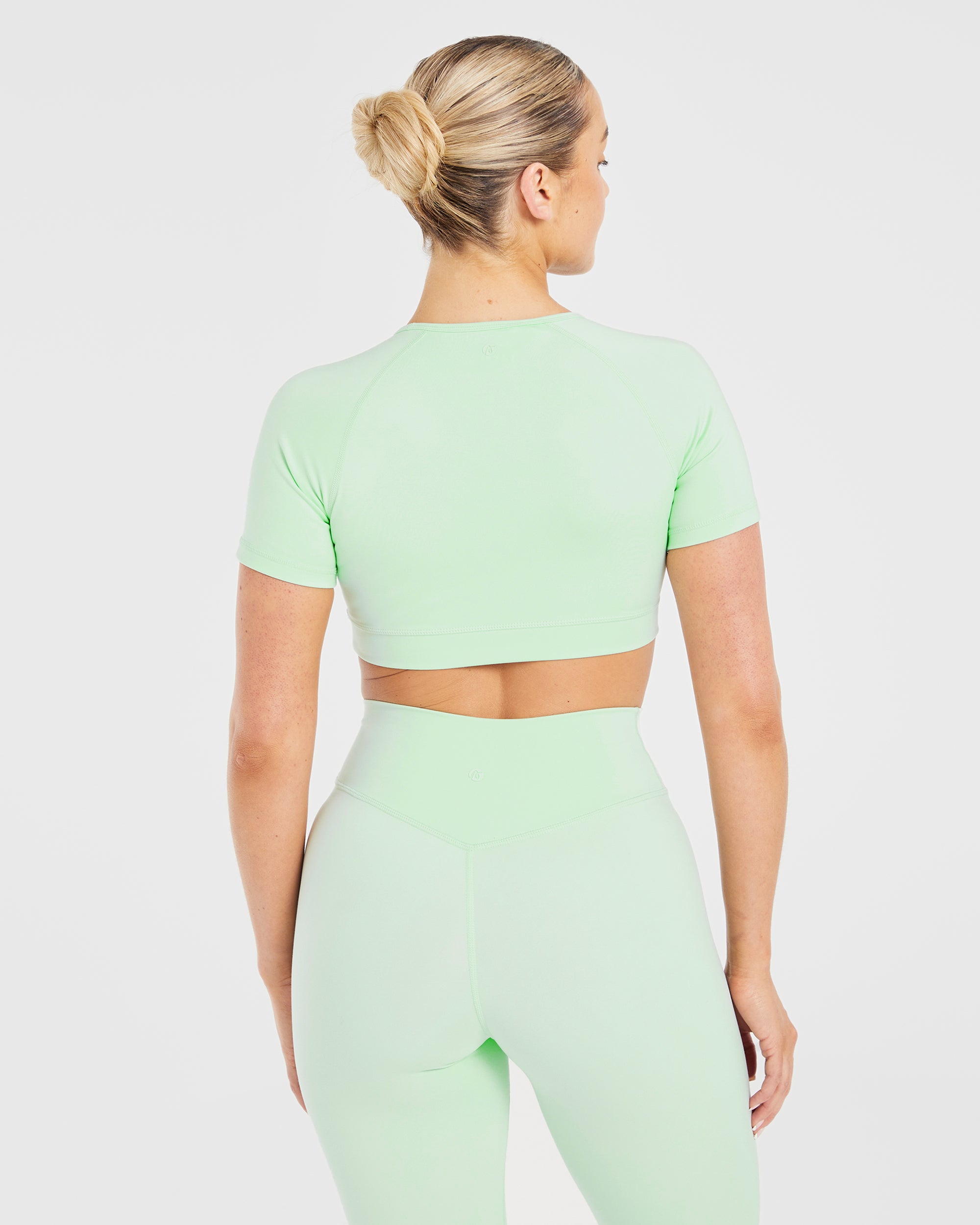 Crop Top Fondamentale - Verde Menta