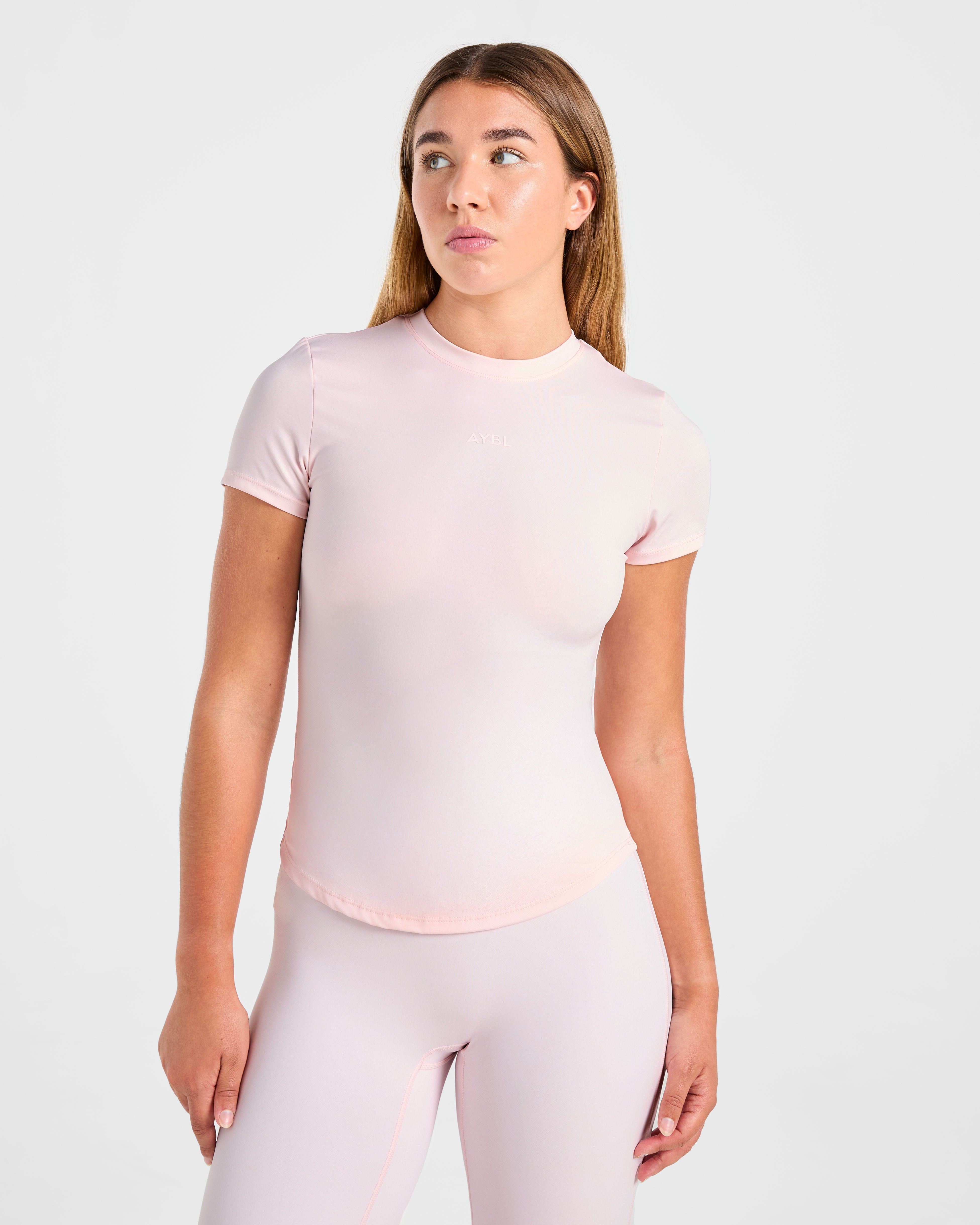 T-shirt Sculpt - Rosa Pastello