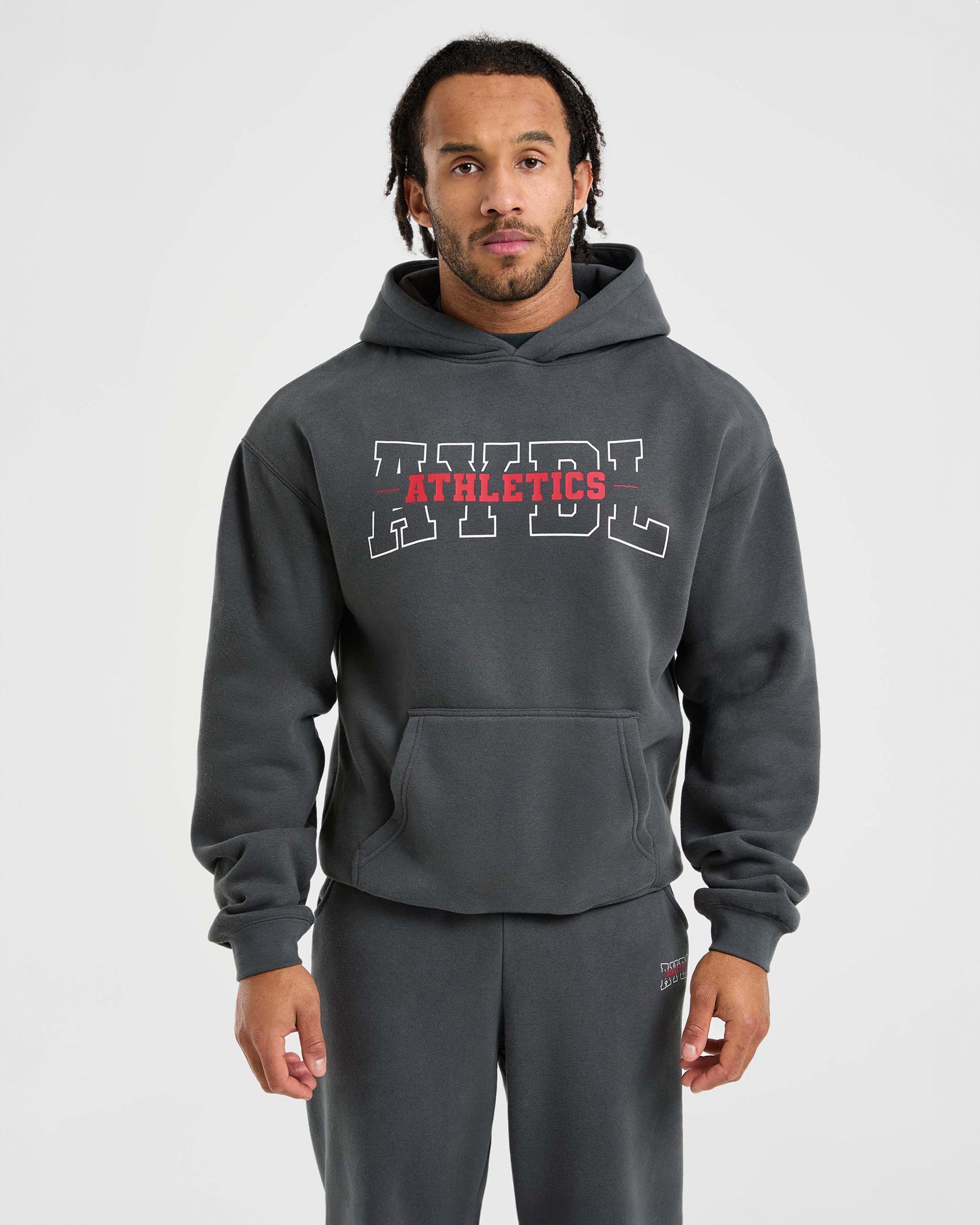 Felpa Oversized Athletics - Grigio
