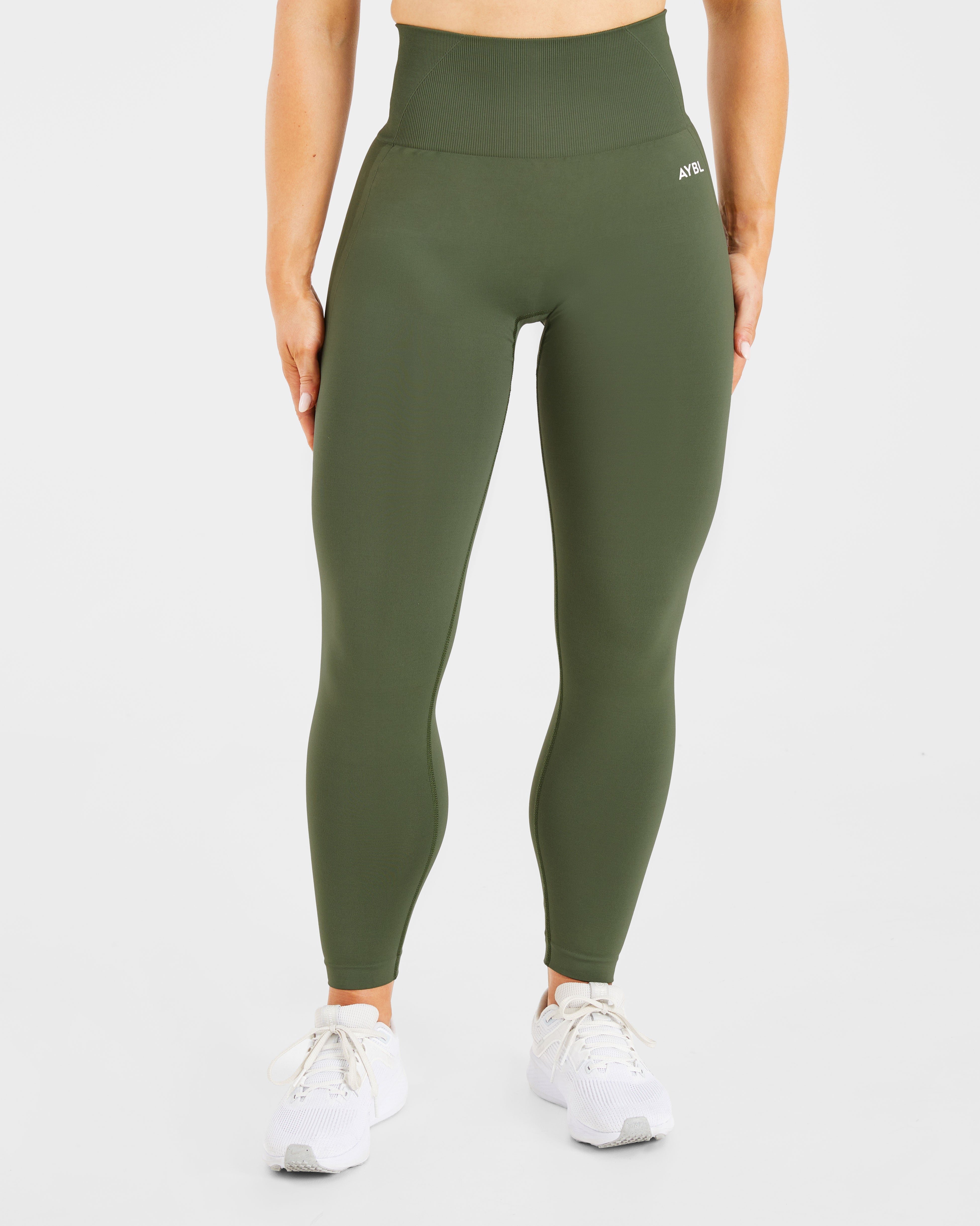 Empower Seamless Leggings - Verde Kaki