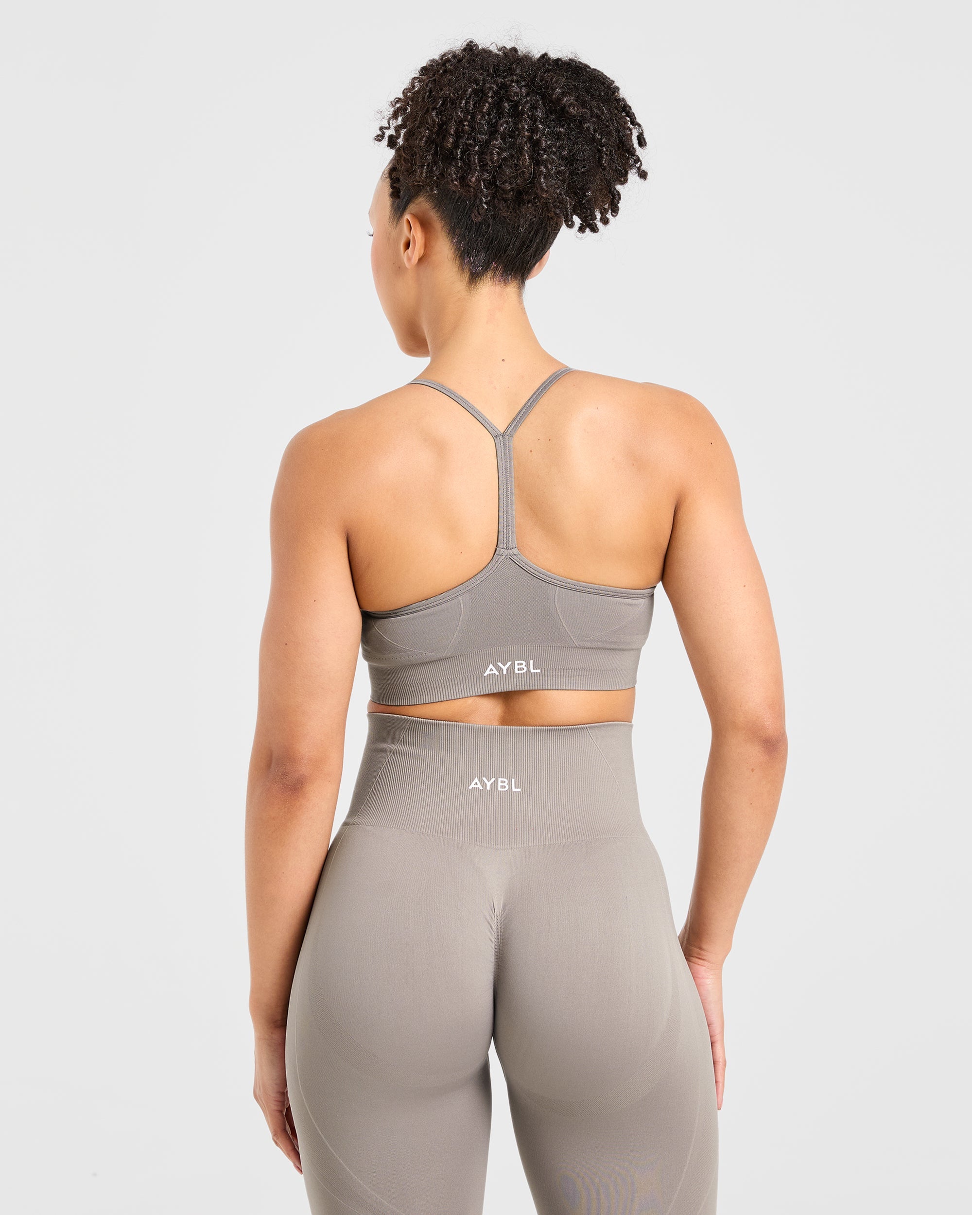 Empower Sports Bra Senza Cuciture - Taupe