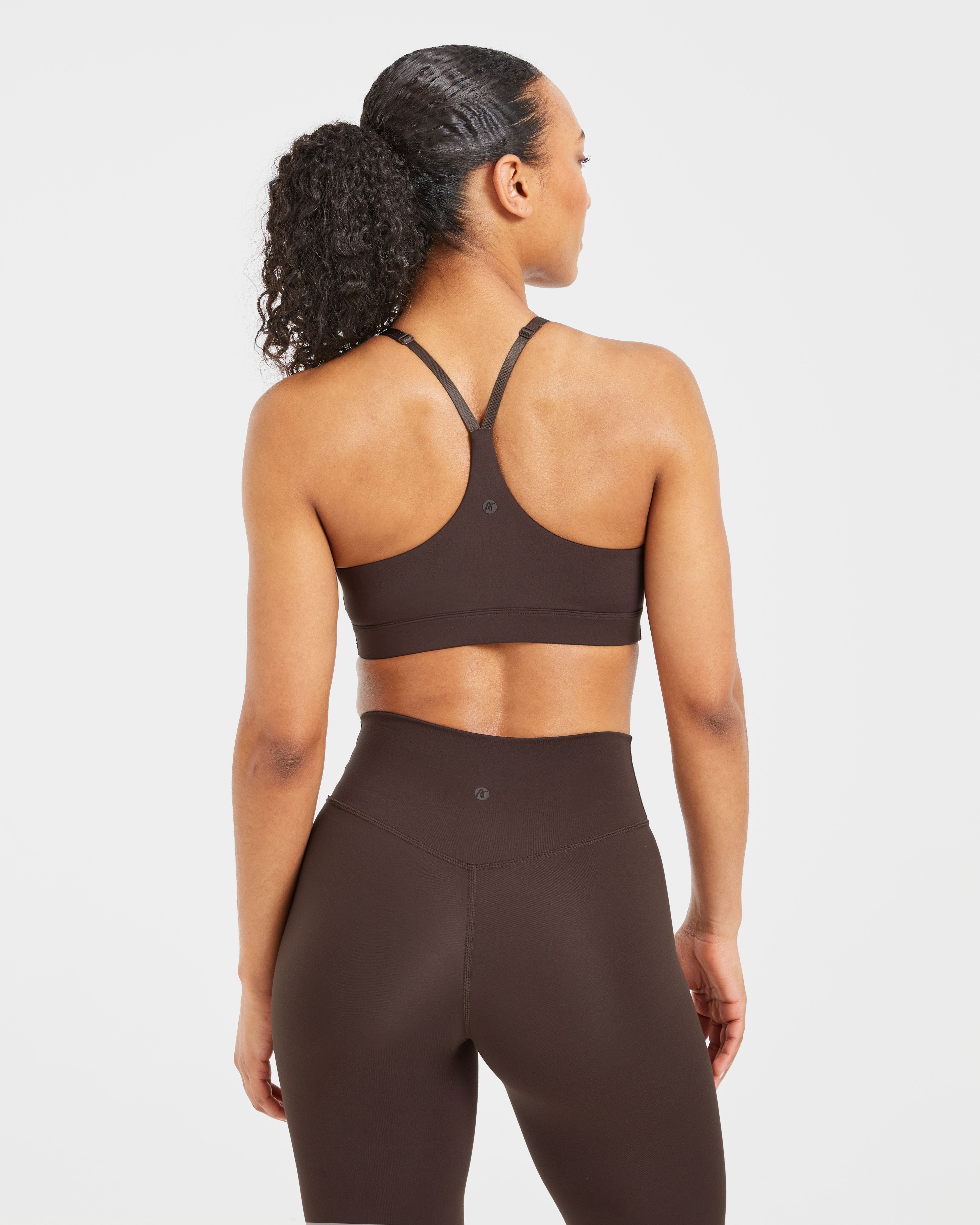 Sports Bra Fondamentale - Marrone Caffè