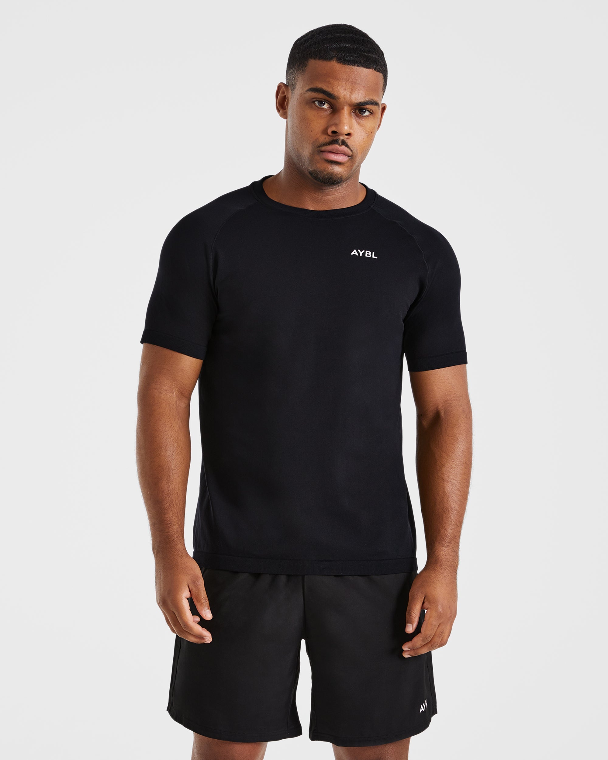 T-shirt Seamless Ascend - Nero