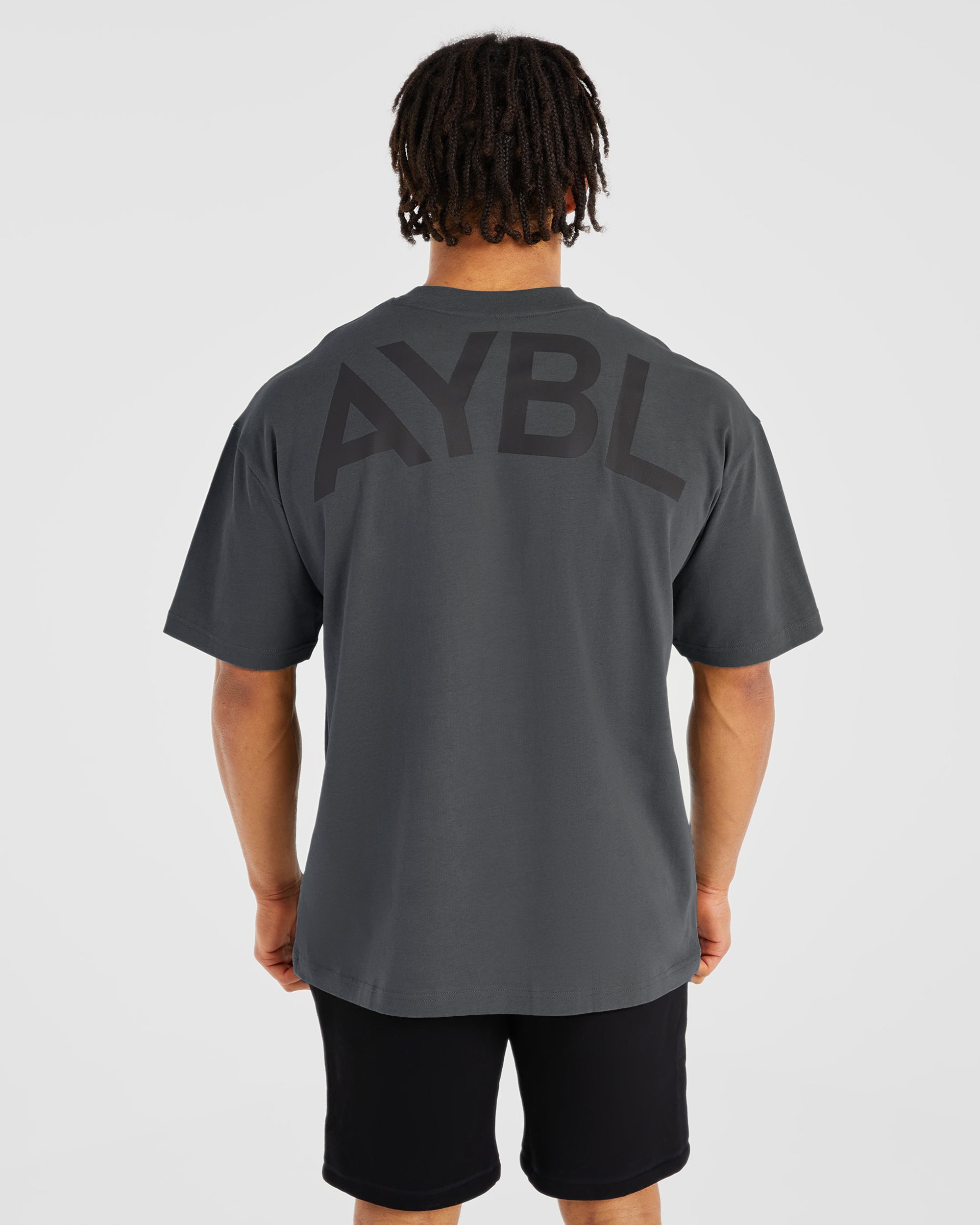 T-shirt Oversized Essenziale - Grigio