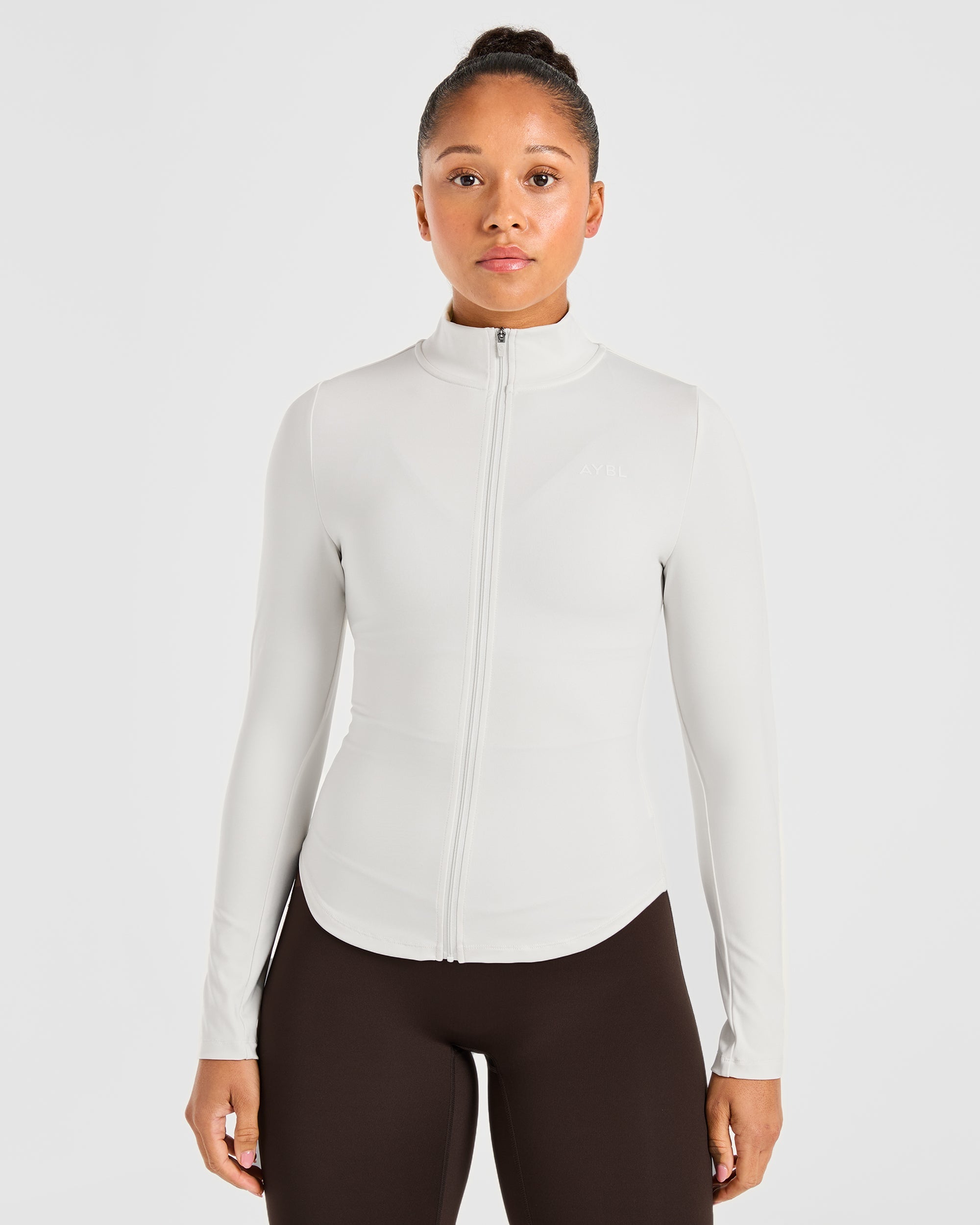 Sculpt Zip Jacket – Marshmallow Sculpt Zip Jacket - Marshmallow