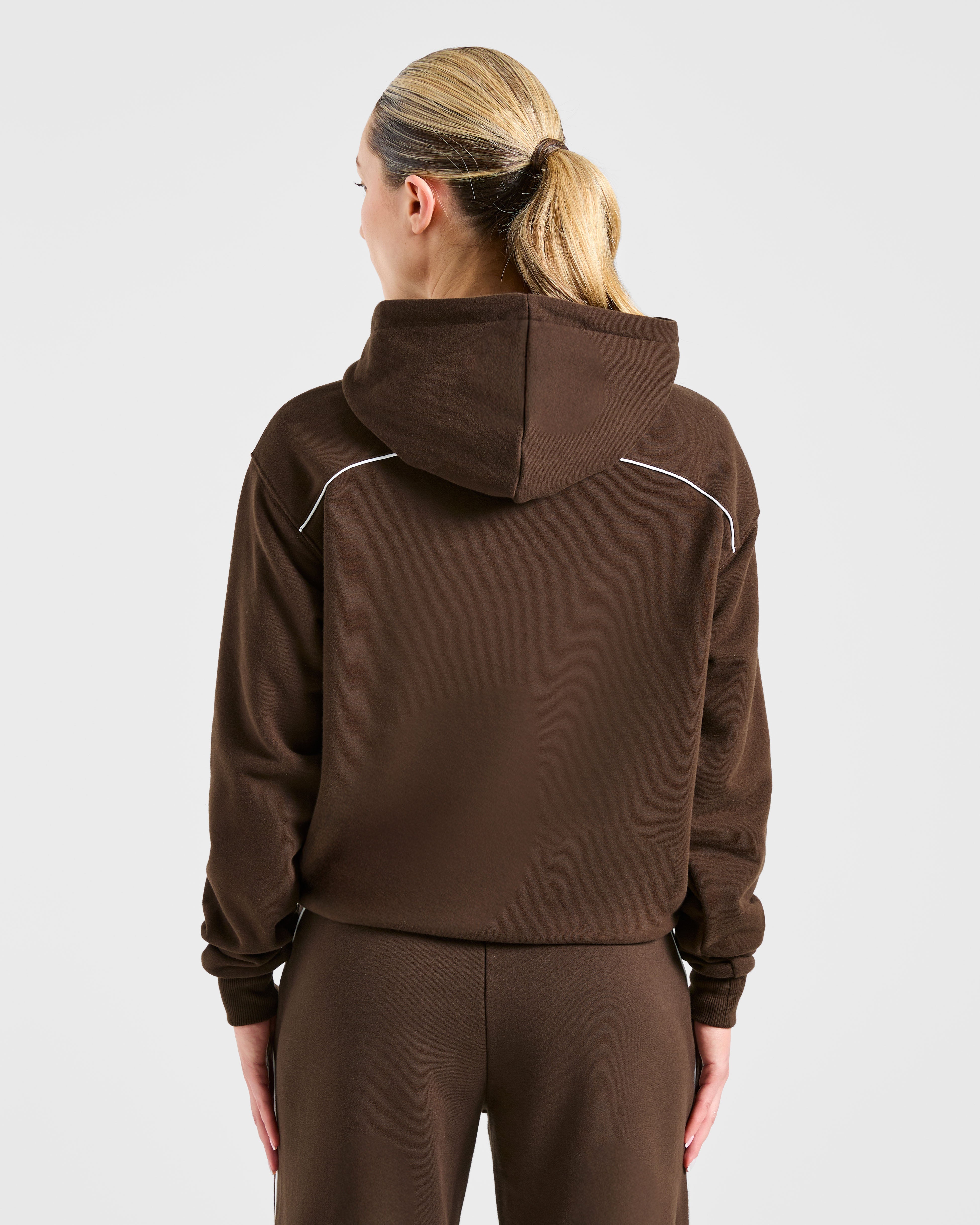 Form Hoodie - Fagiolo di Caffè