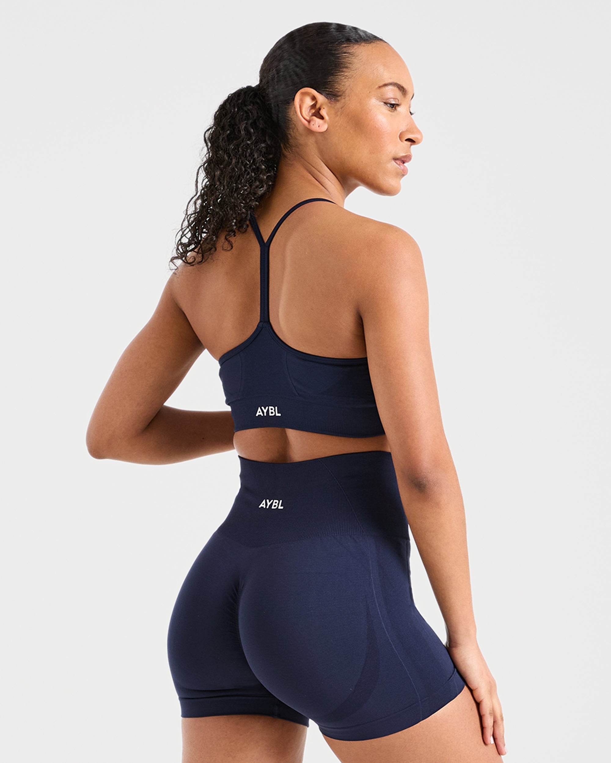 Empower Sports Bra Senza Cuciture - Blu Navy