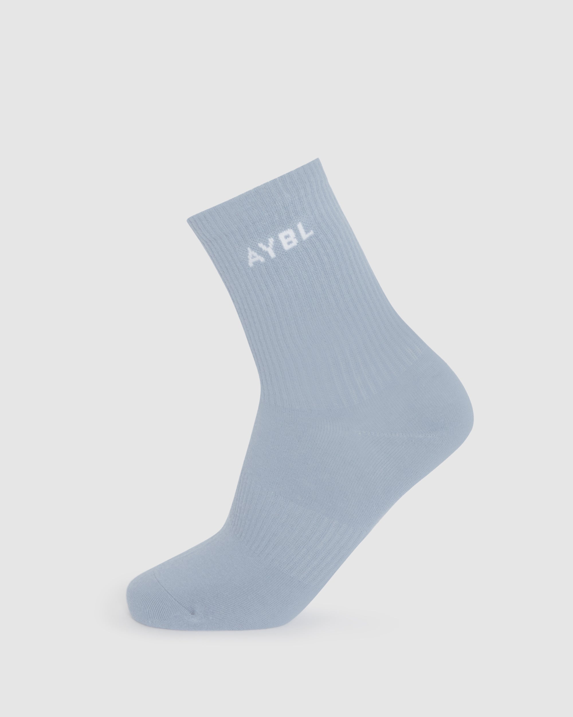 Calze Everyday Crew (3 Pezzi) - Azzurro Slate/Azzurro Chiaro/White