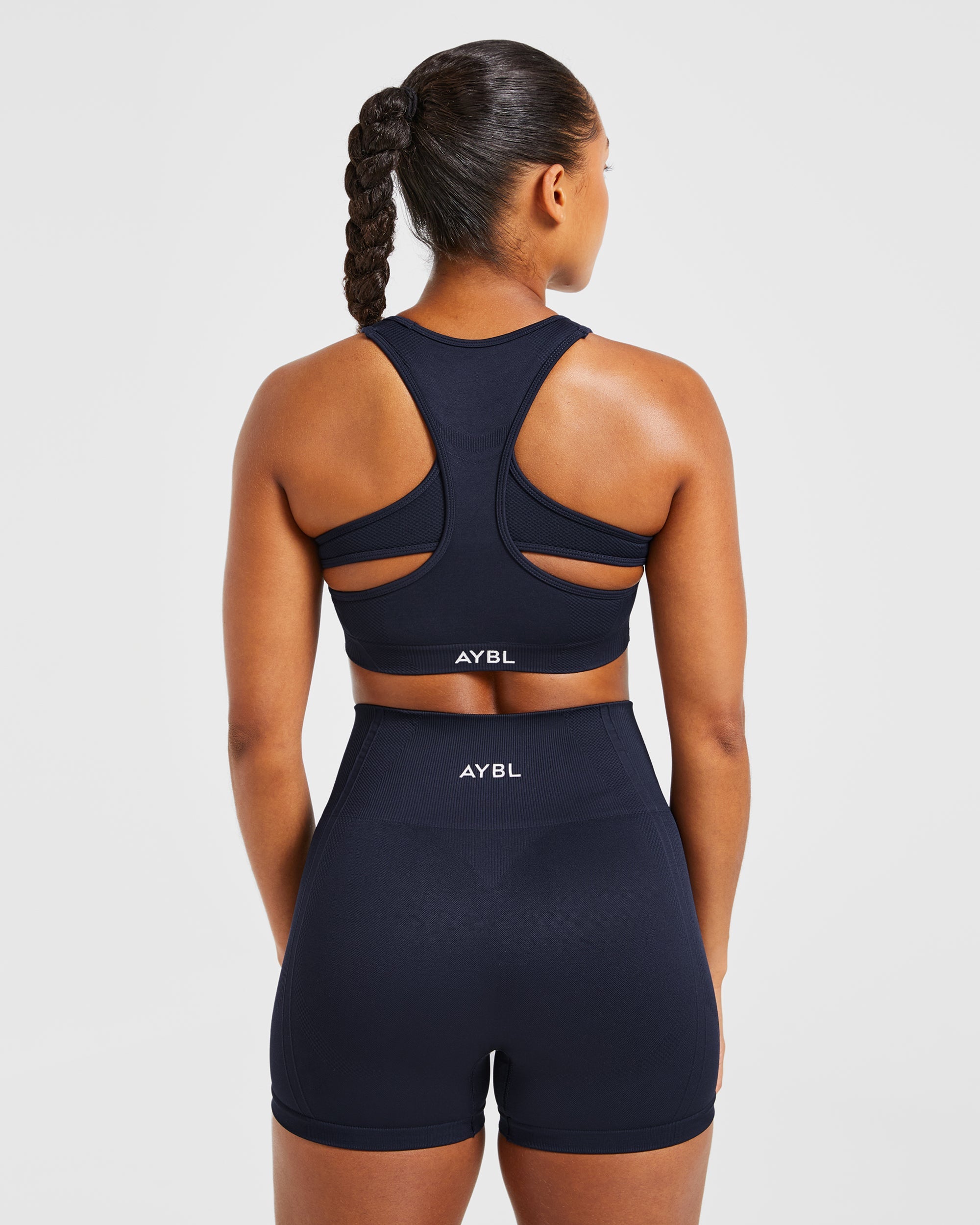 Balance V3 Sports Bra Senza Cuciture - Blu Navy