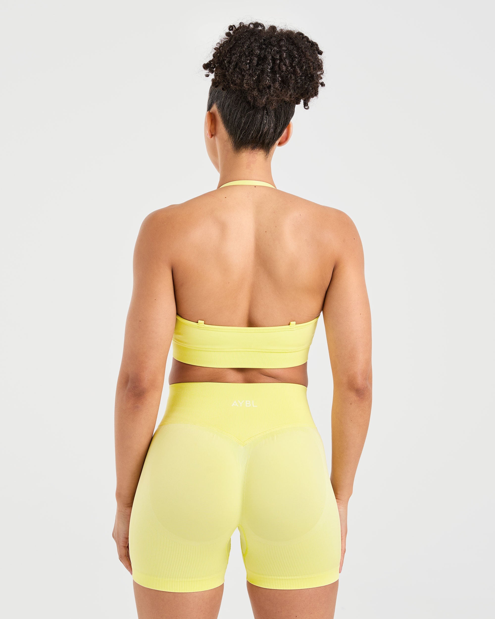 Adattabile Sports Bra Senza Cuciture - Giallo Primavera