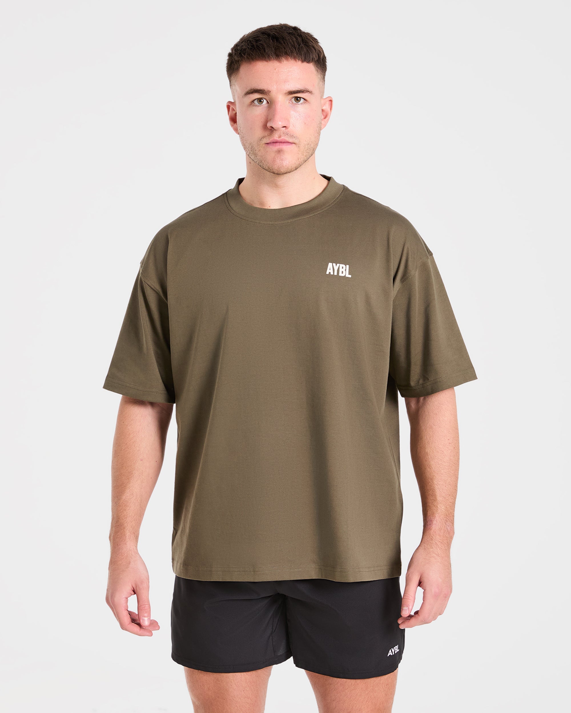 T-shirt oversize Iron AYBL - Verde Oliva