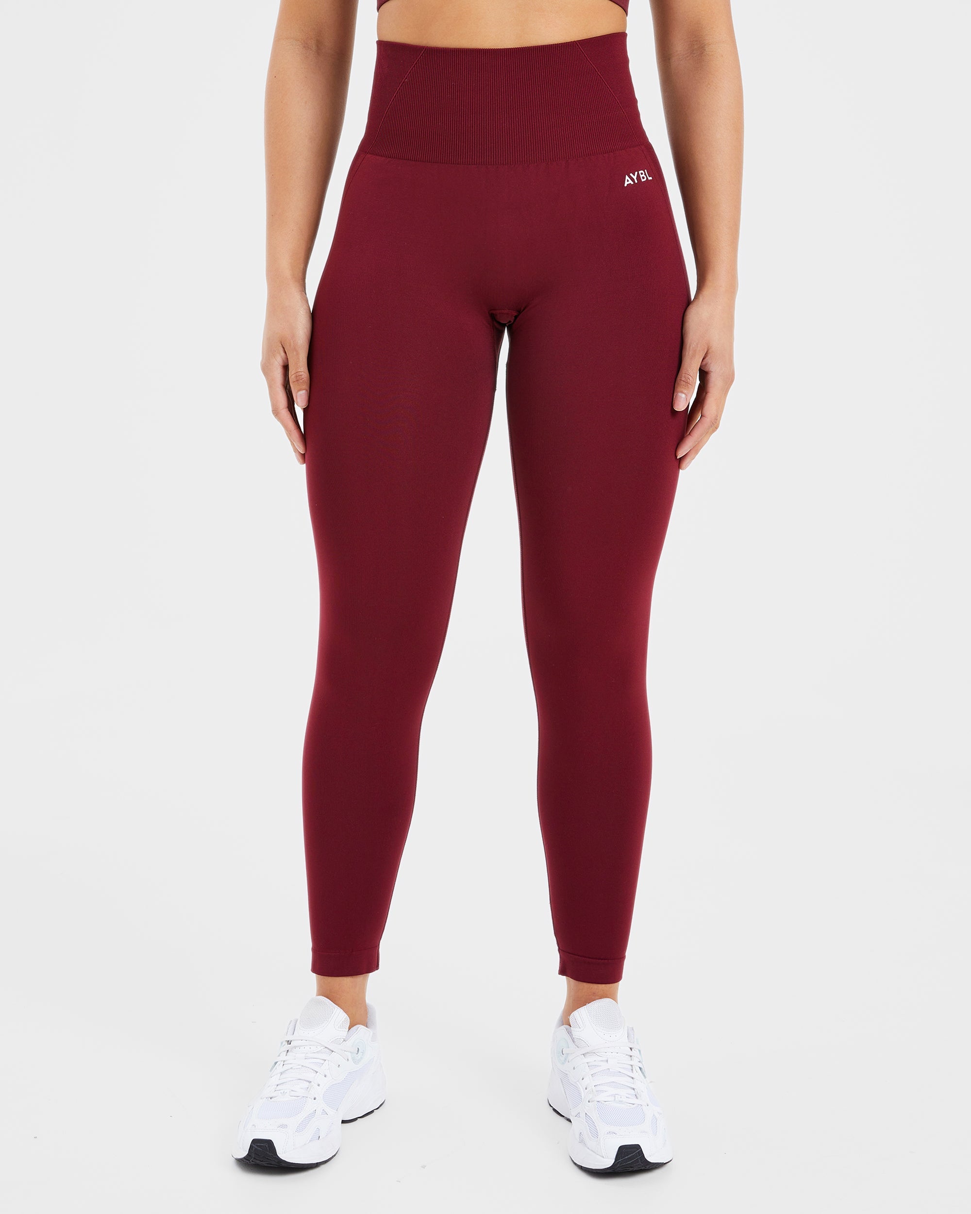 Empower Seamless Leggings - Rosso vino
