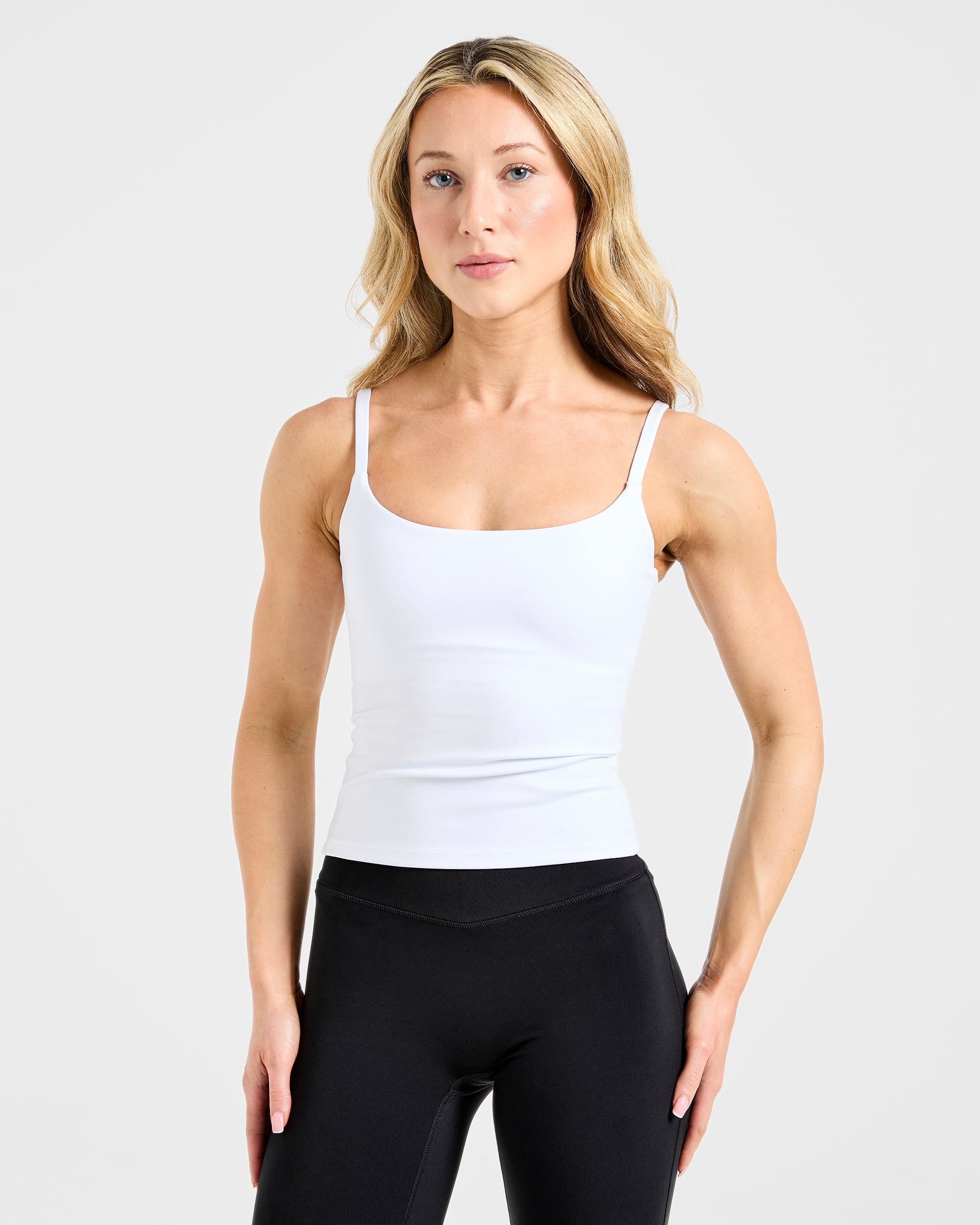 Top Tank Sottile Essenziale - Bianco