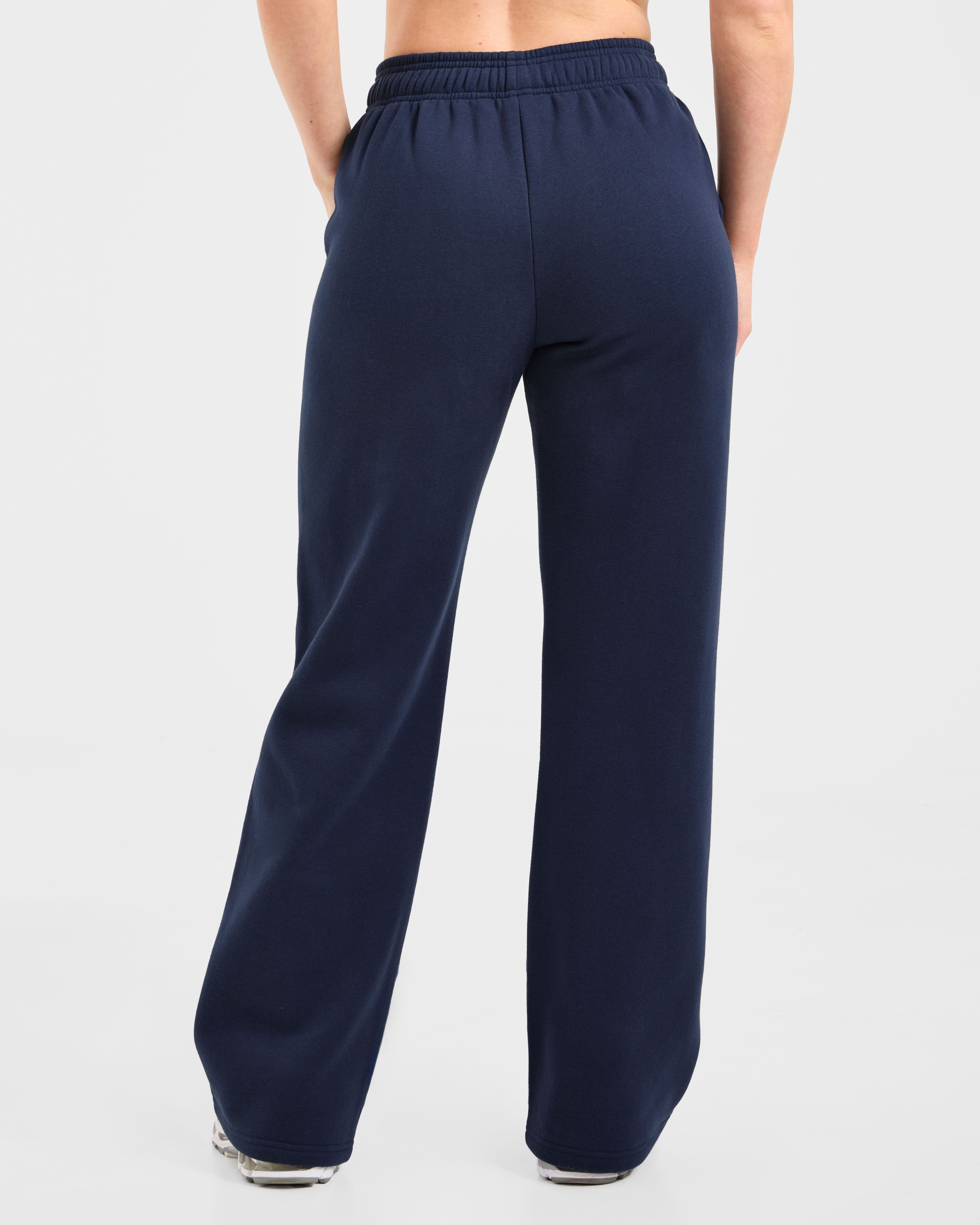 Pantaloni Jogger Larghi Varsity 2.0 - Blu Navy