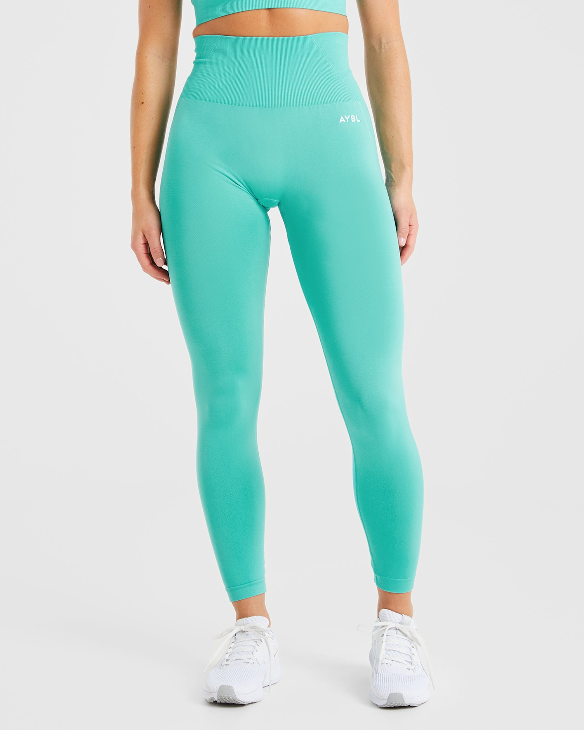 Empower Leggings Senza Cuciture - Verde Giada
