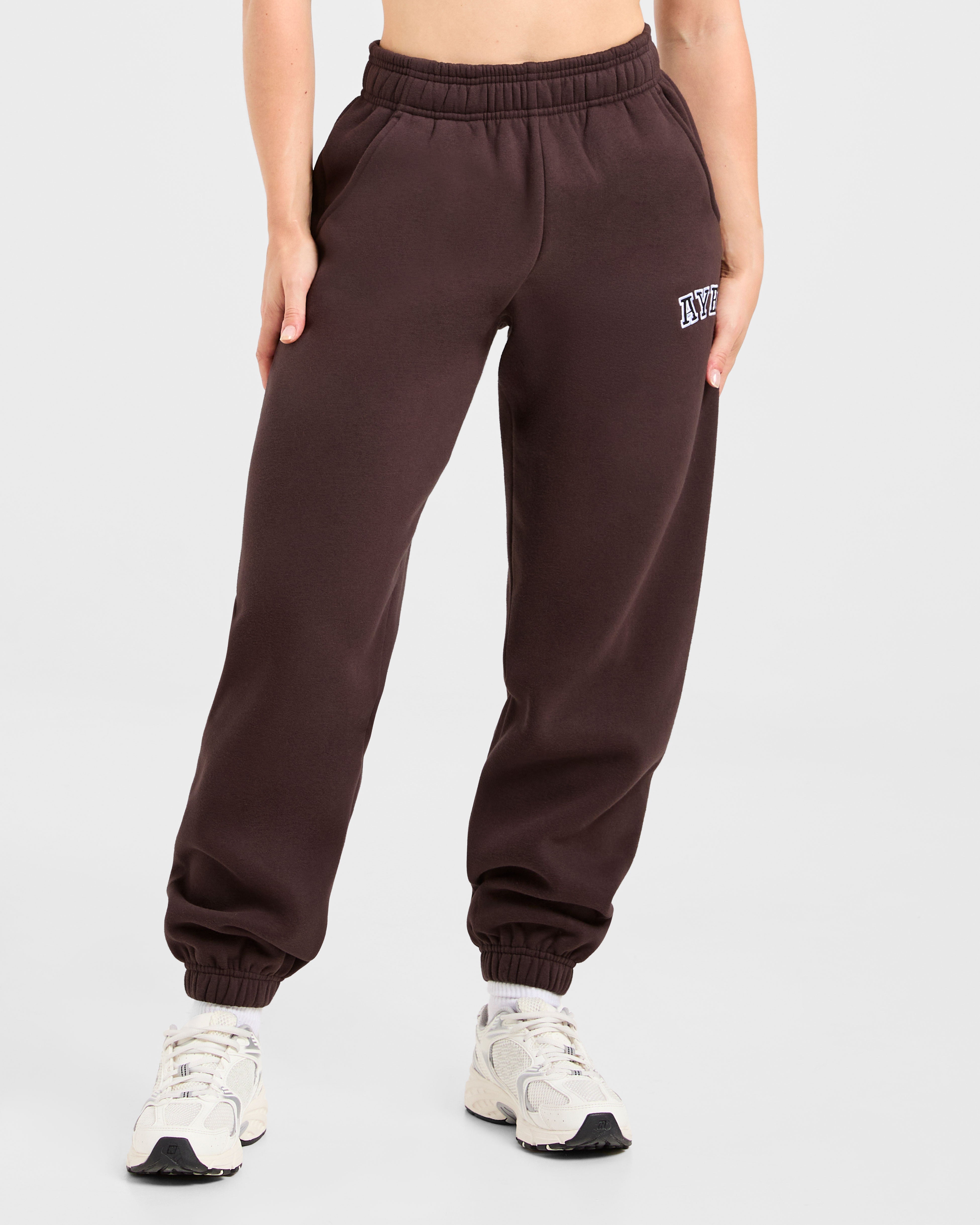 Pantaloncini Oversized Varsity 2.0 - Cacao Marrone