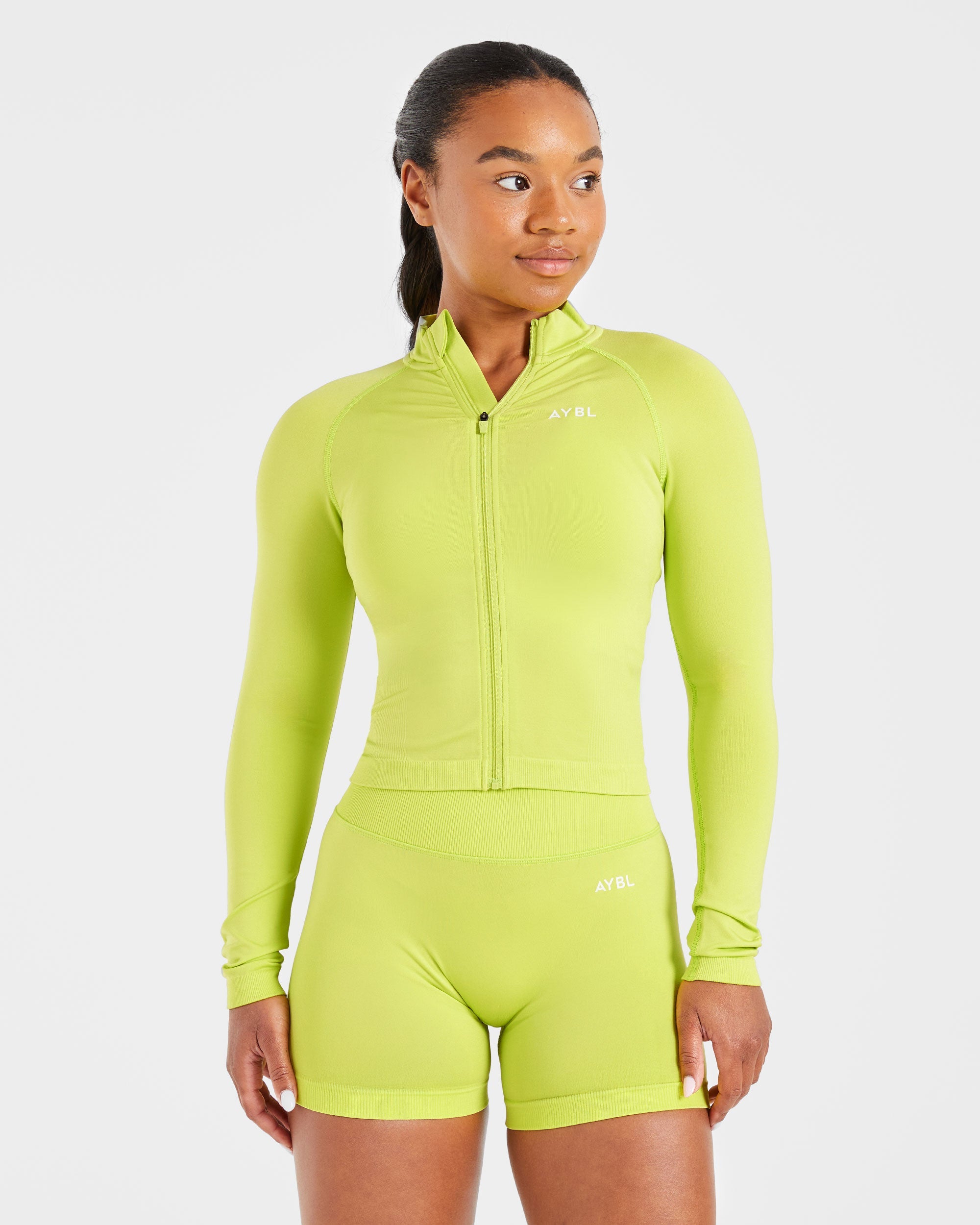 Adapt Seamless Jacket - Verde Limone