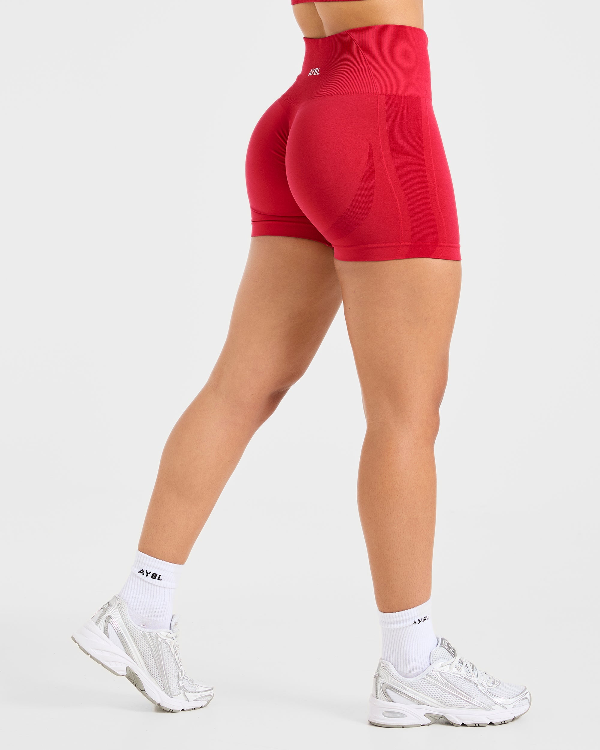 Empower Seamless Shorts - Rosso