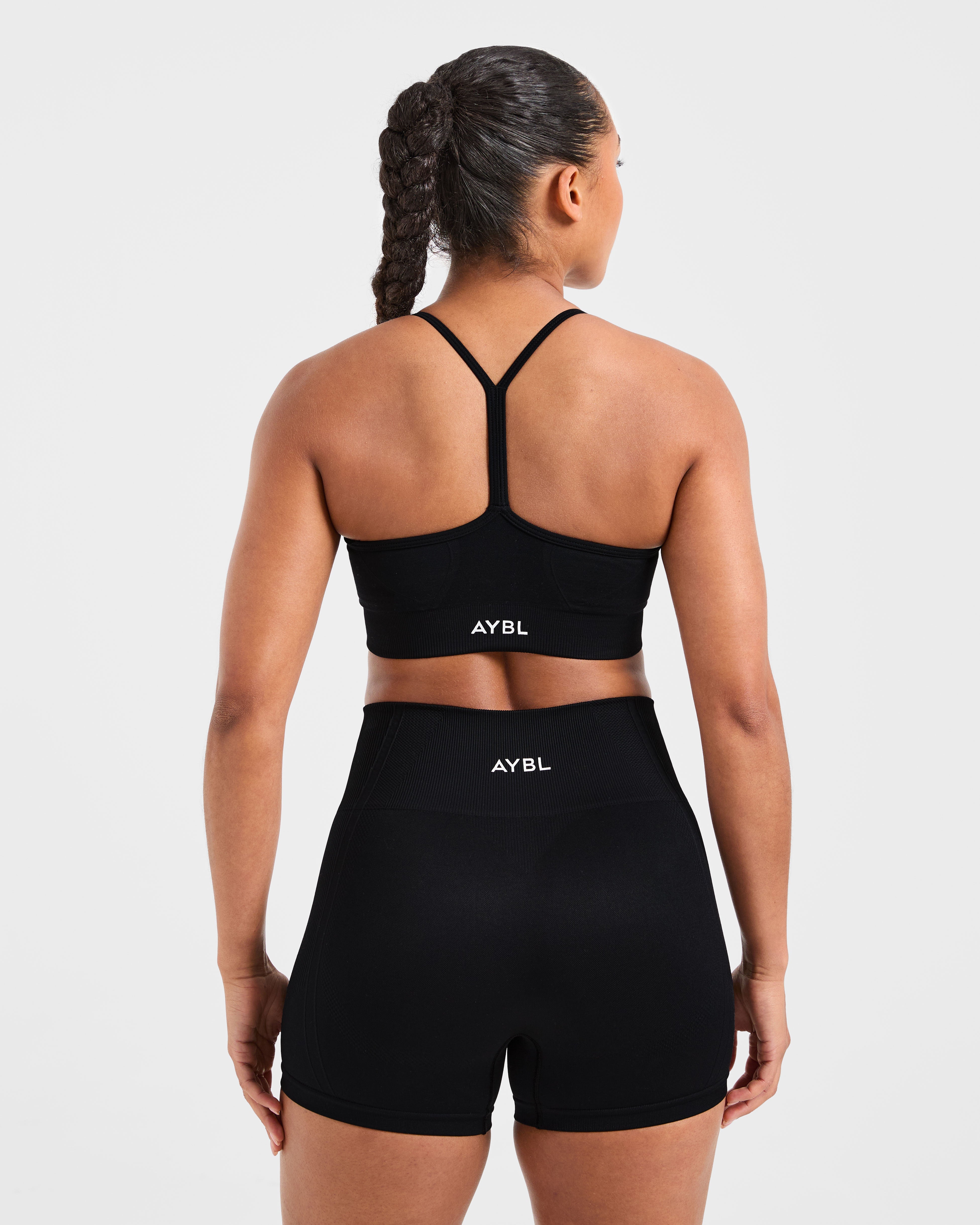 Empower Sports Bra Senza Cuciture - Nero