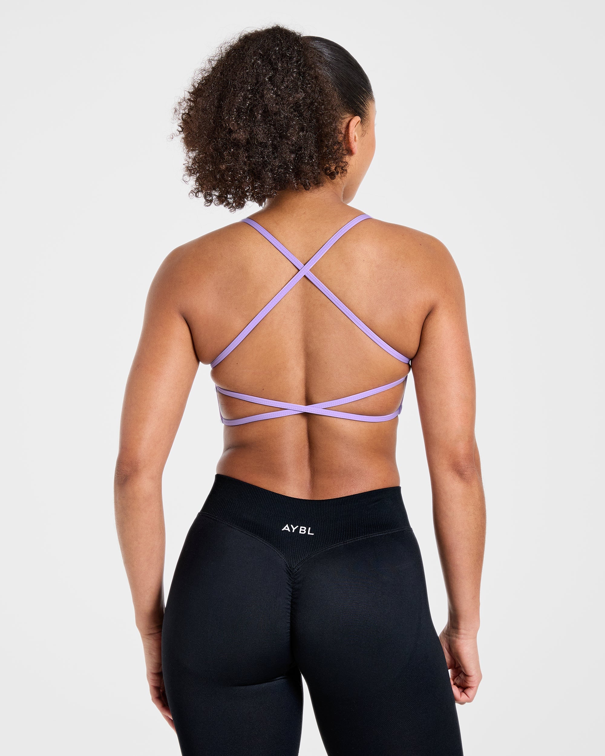 Sports Bra Crossback Essenziale - Lavanda