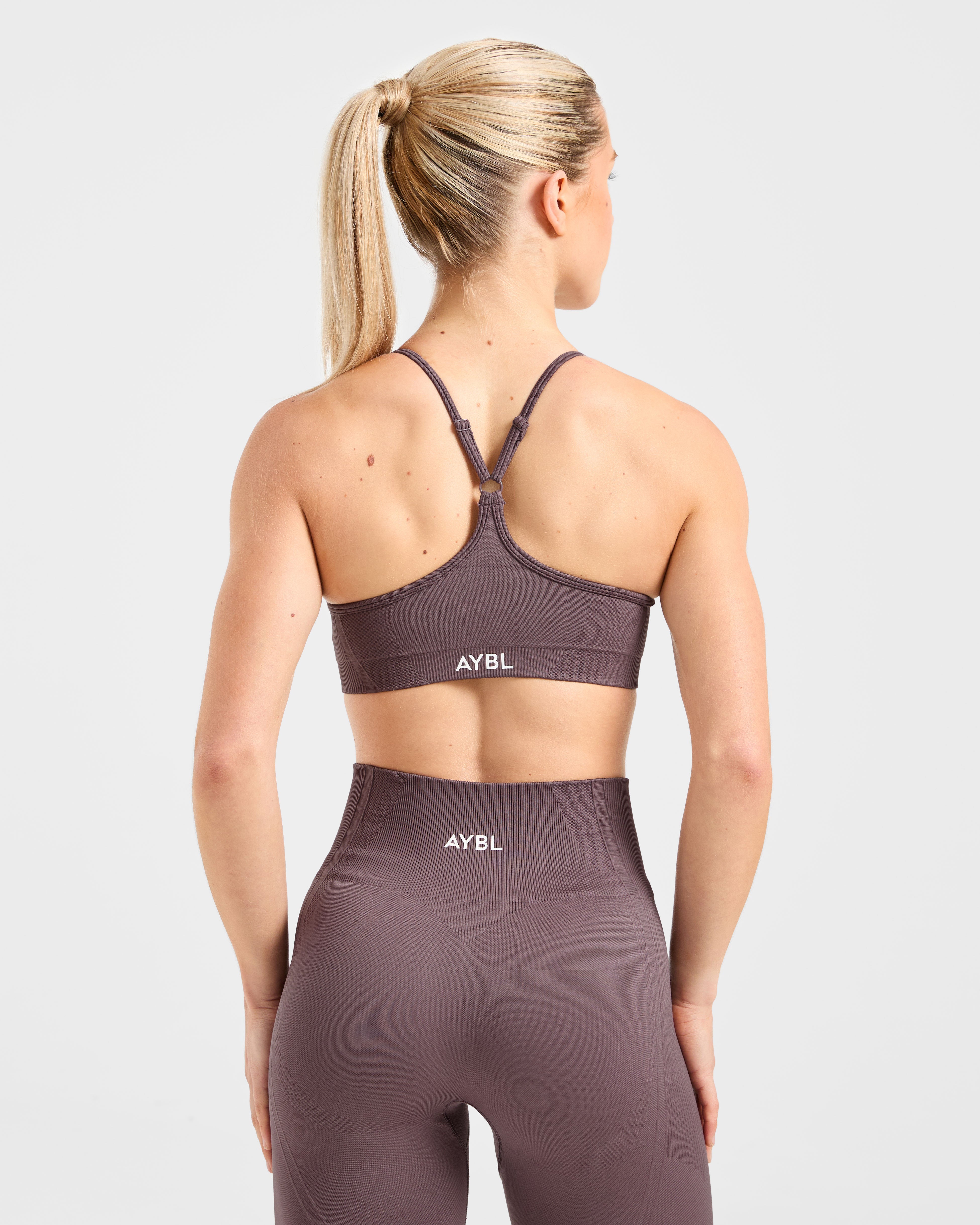 Balance V3 Sports Bra Senza Cuciture con Cinturini - Beige