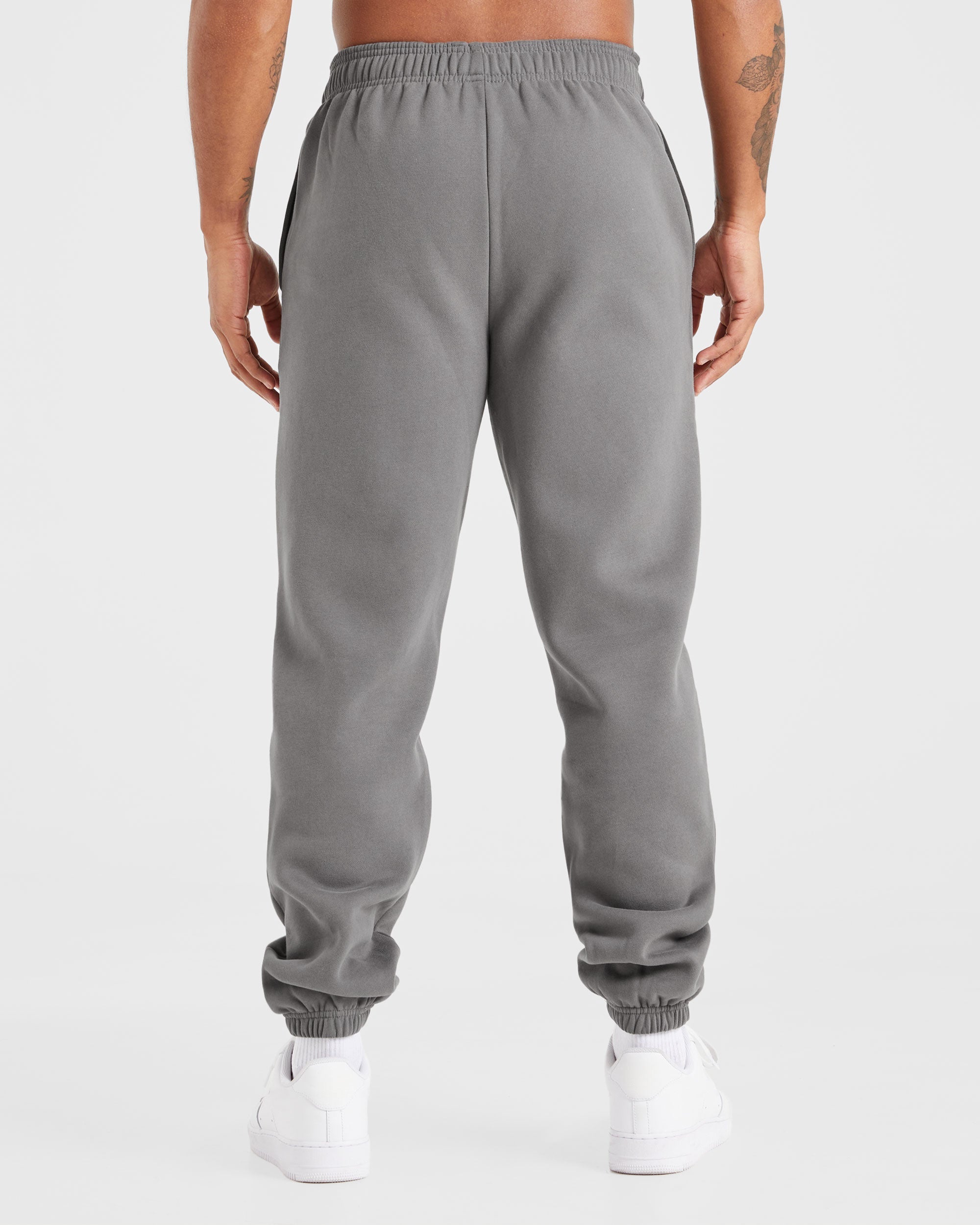 Pantaloni Jogger Incisi - Grigio Acciaio