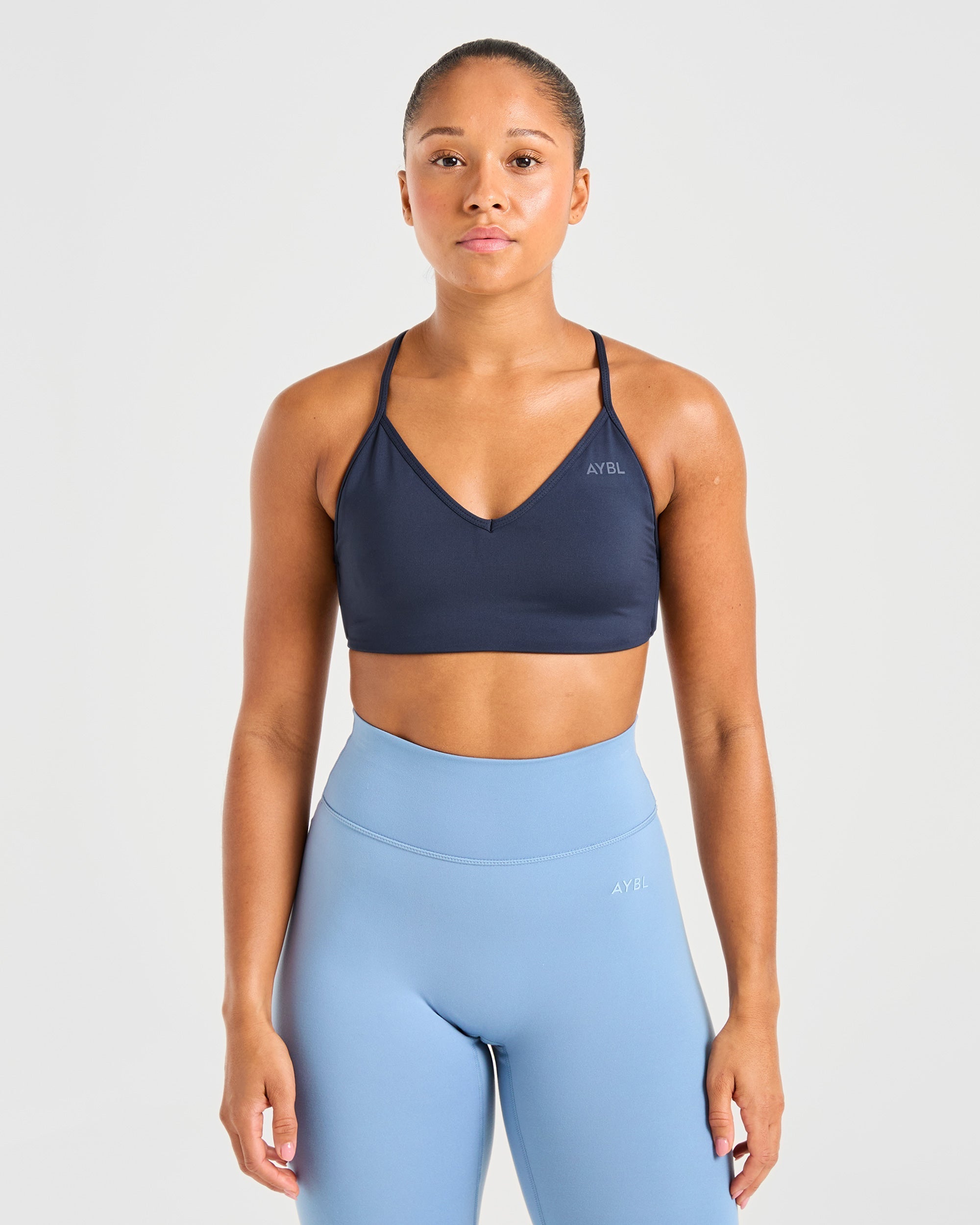 Sports Bra Crossback Essenziale - Navy Profondo