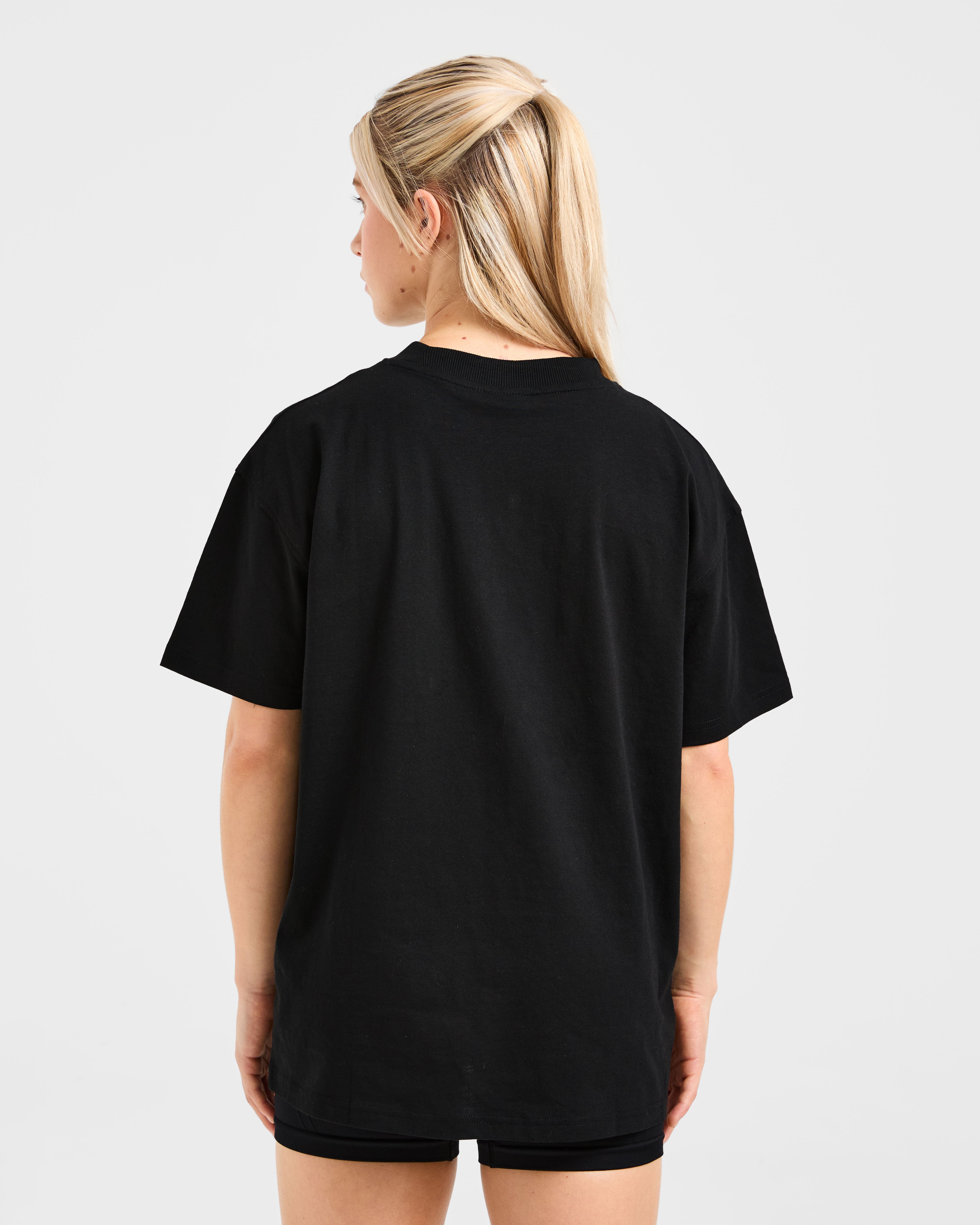 T-shirt Oversized Varsity 2.0 - Nero