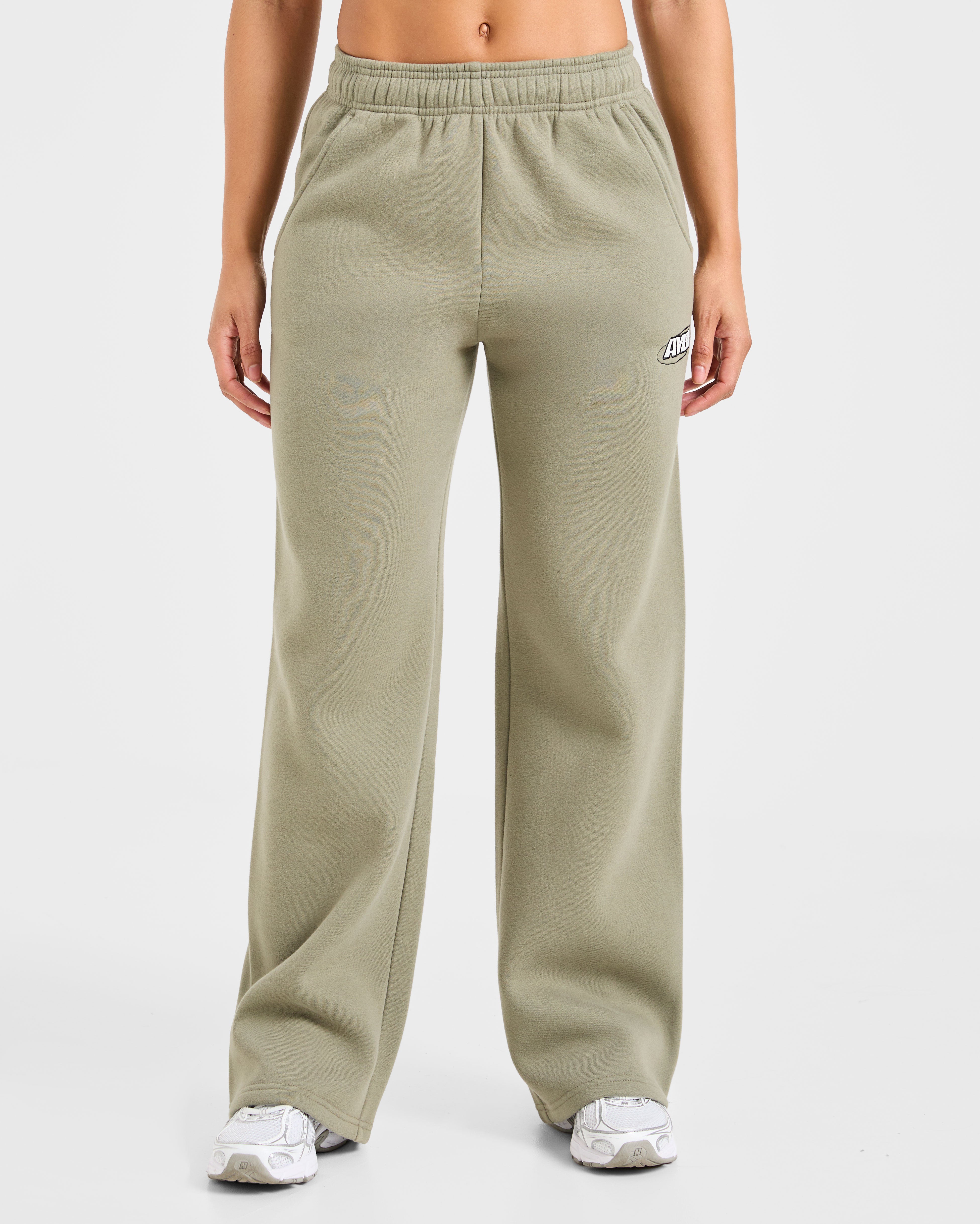 Pantaloncini Larghi per Sport Essentials - Olive Mute