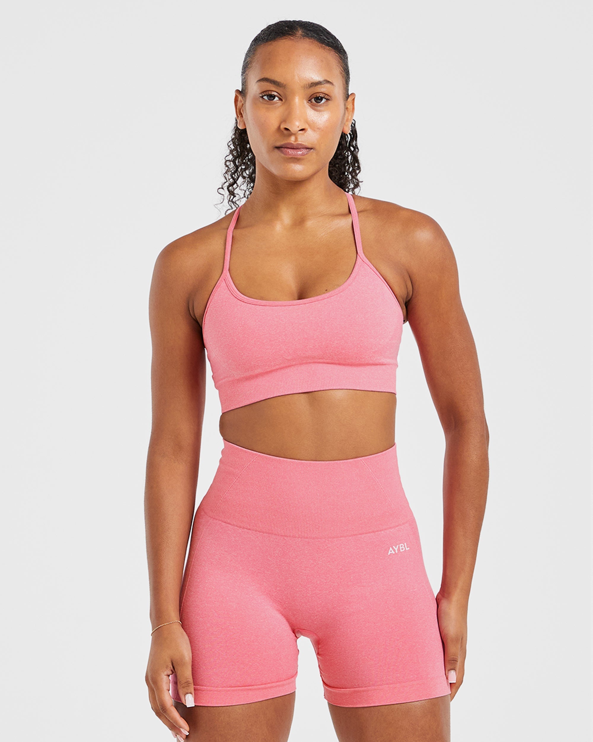 Empower Sports Bra Senza Cuciture - Rosa Marl