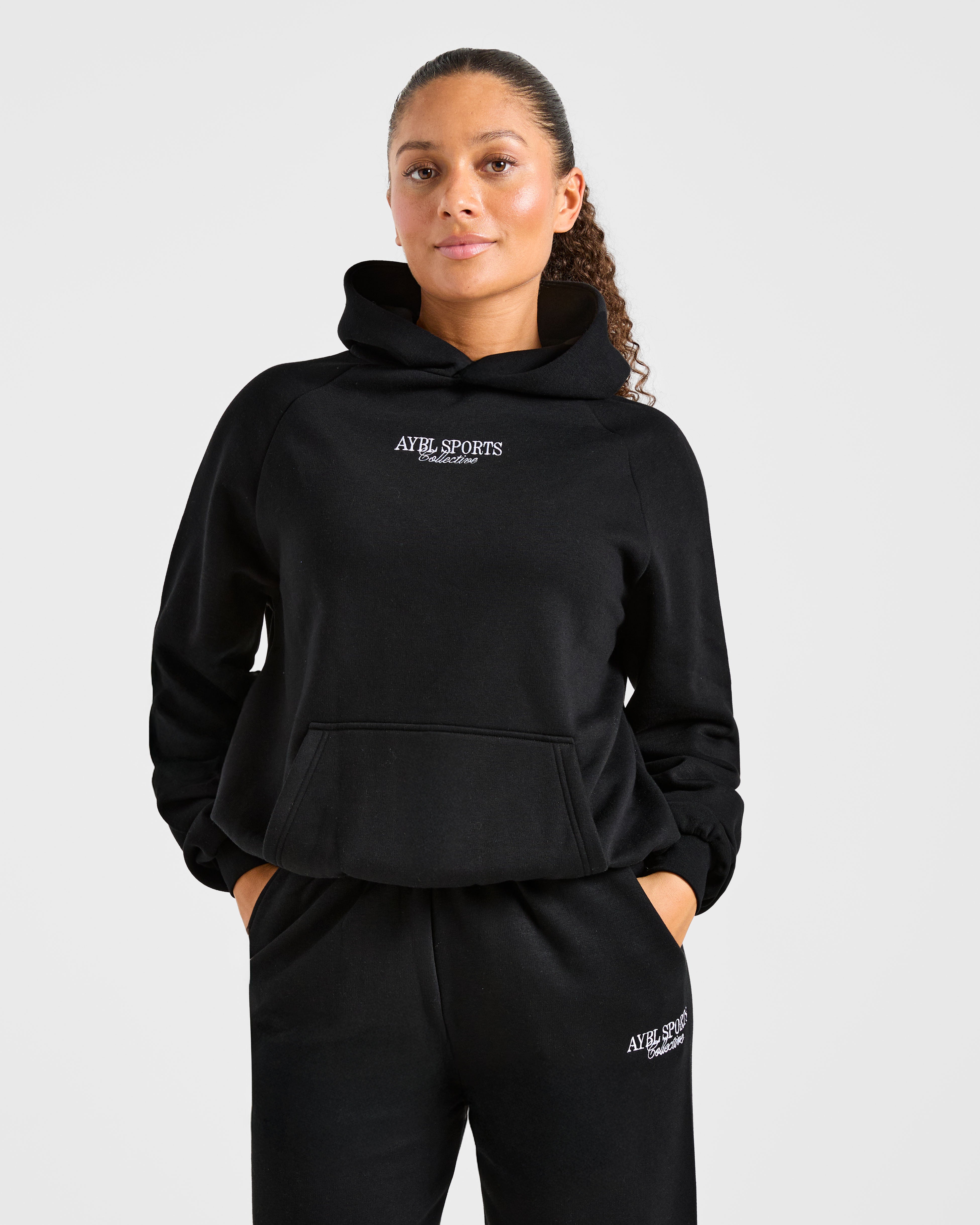 Sports Collective Felpa Oversized - Nero