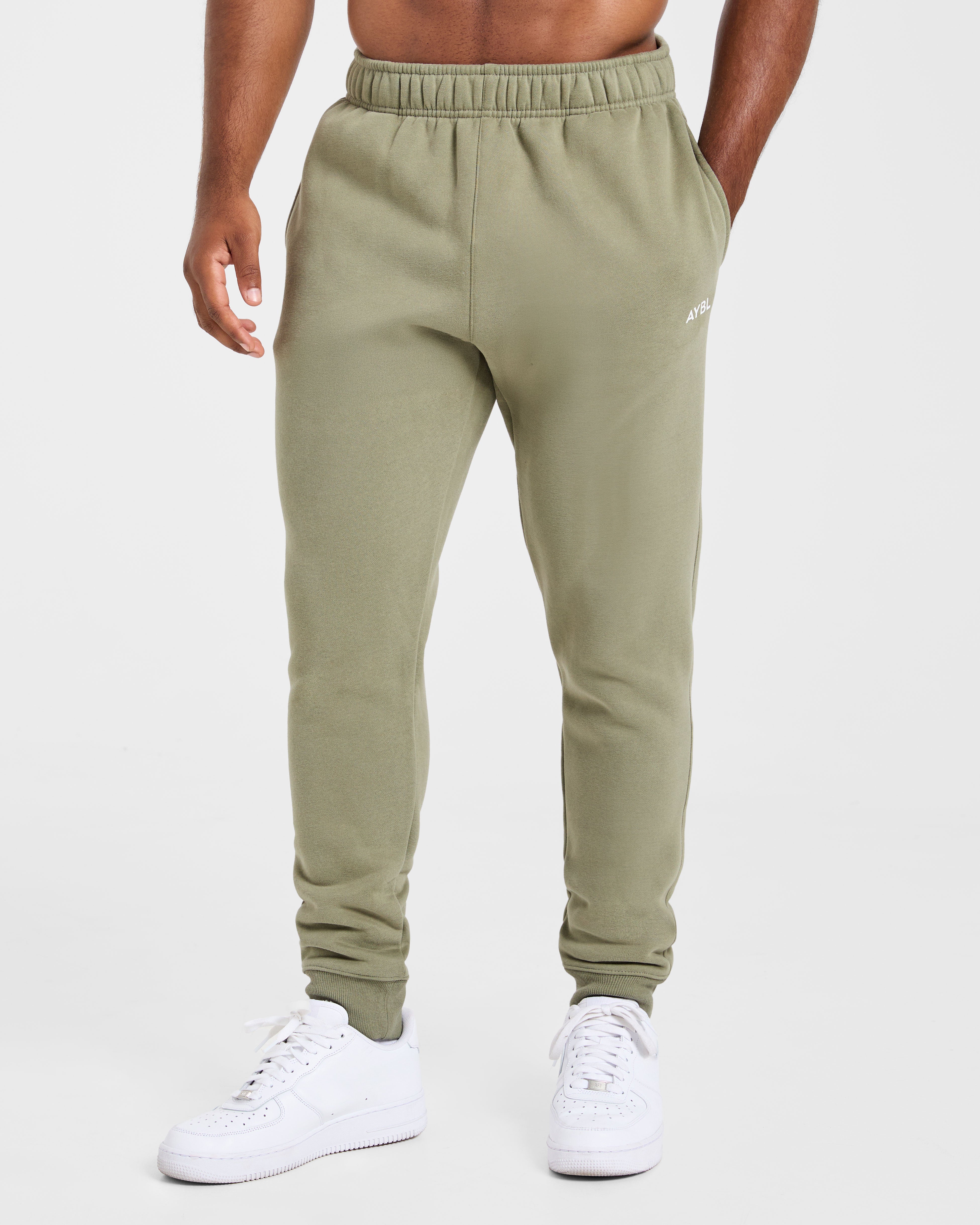 Jogger Essenziali - Olive Deserto