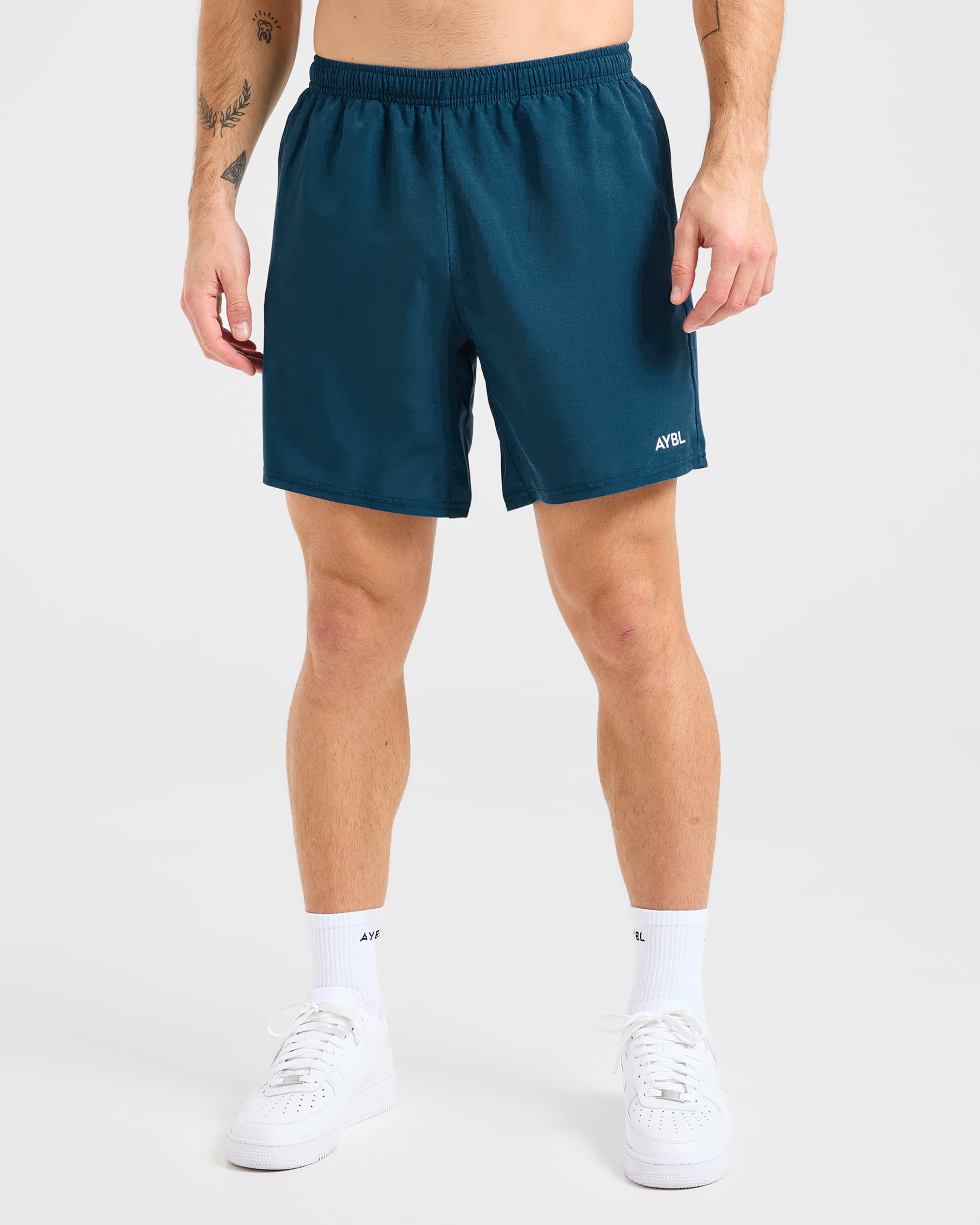 Pantaloncini Core da 7" - Teal Oceano