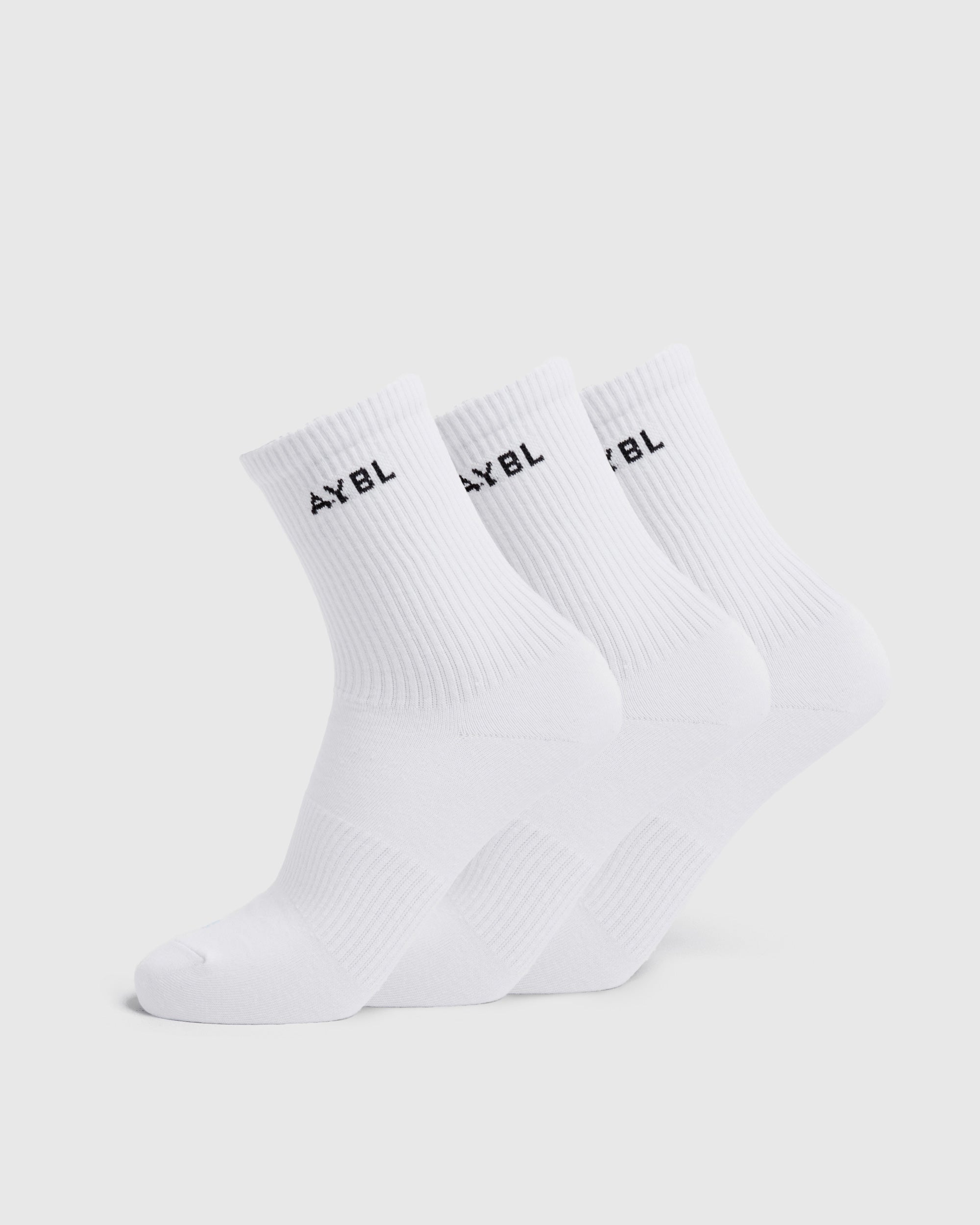 Calze Everyday Crew (3 Pezzi) - Bianco
